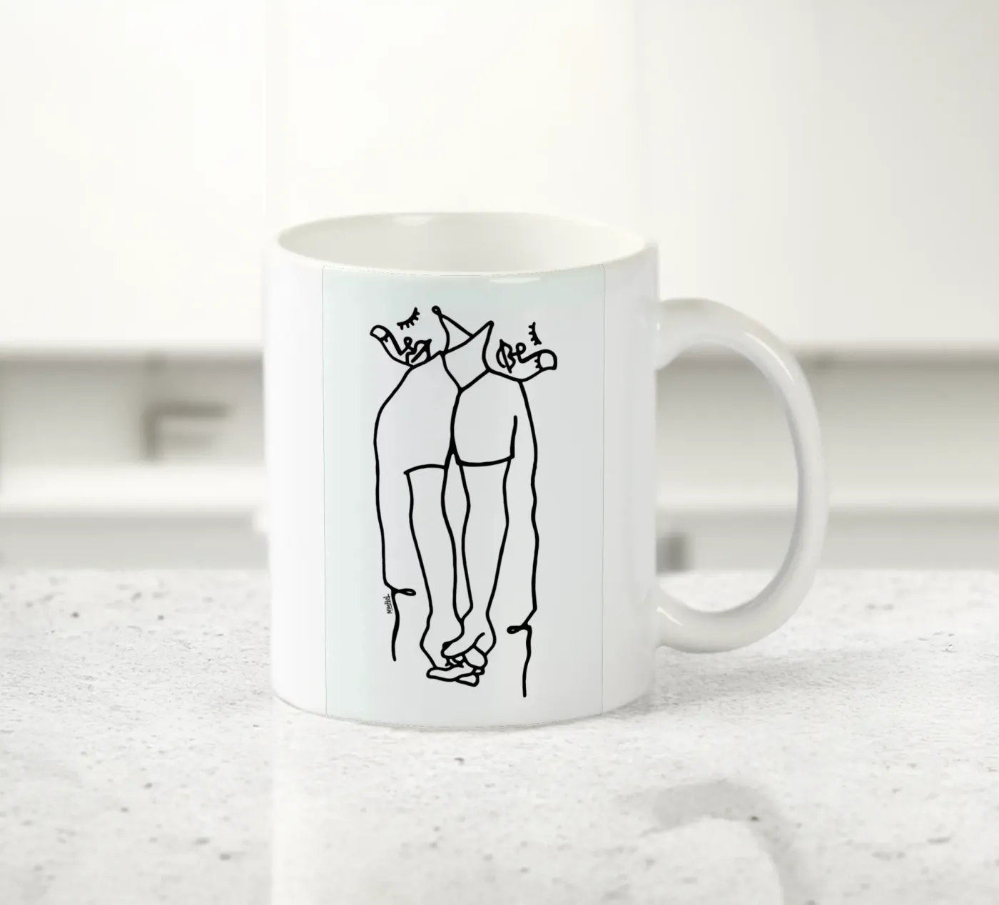 Two Keramik Tasse von Ninhol