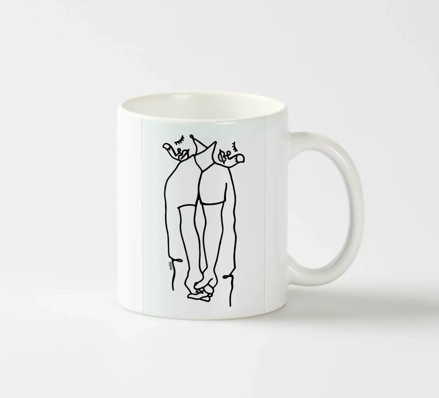 Two ceramic mug by Ninhol