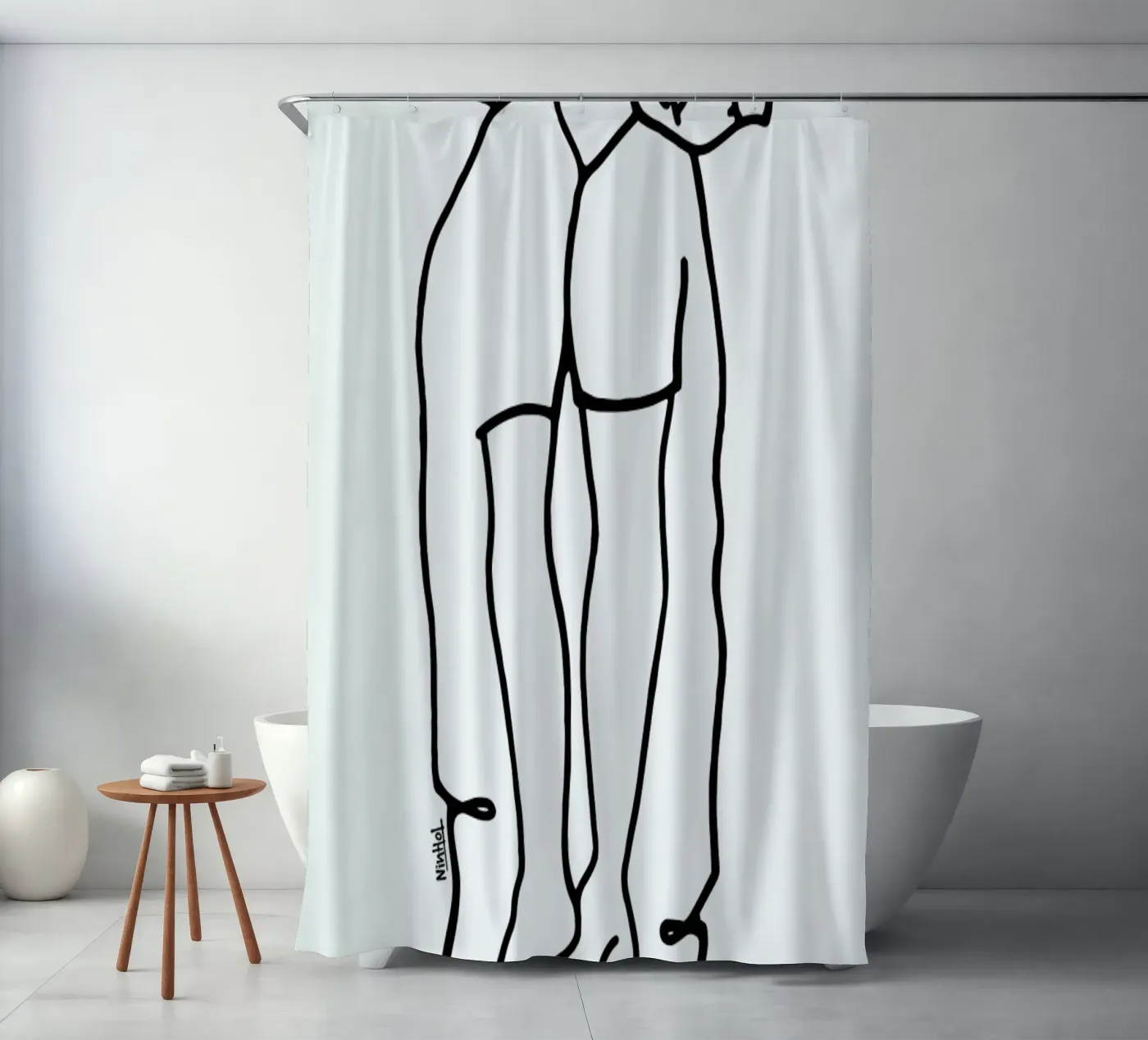 Two Duschvorhang von Ninhol