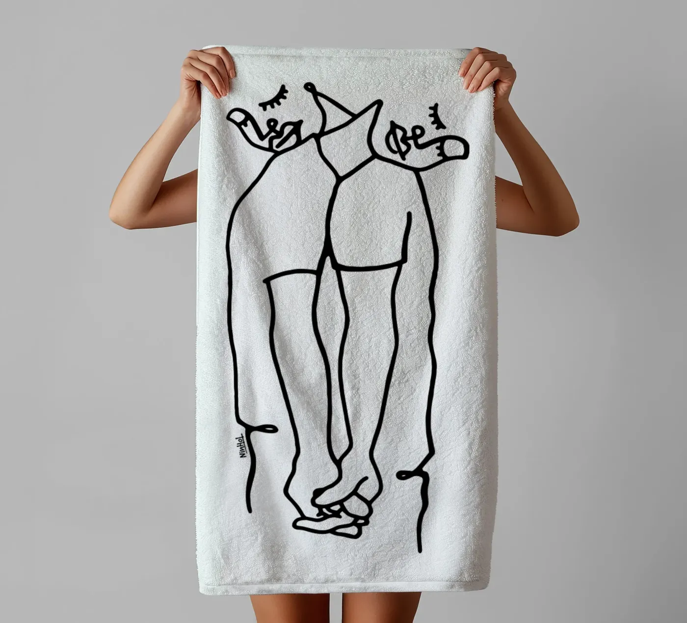 Two Handtuch von Ninhol