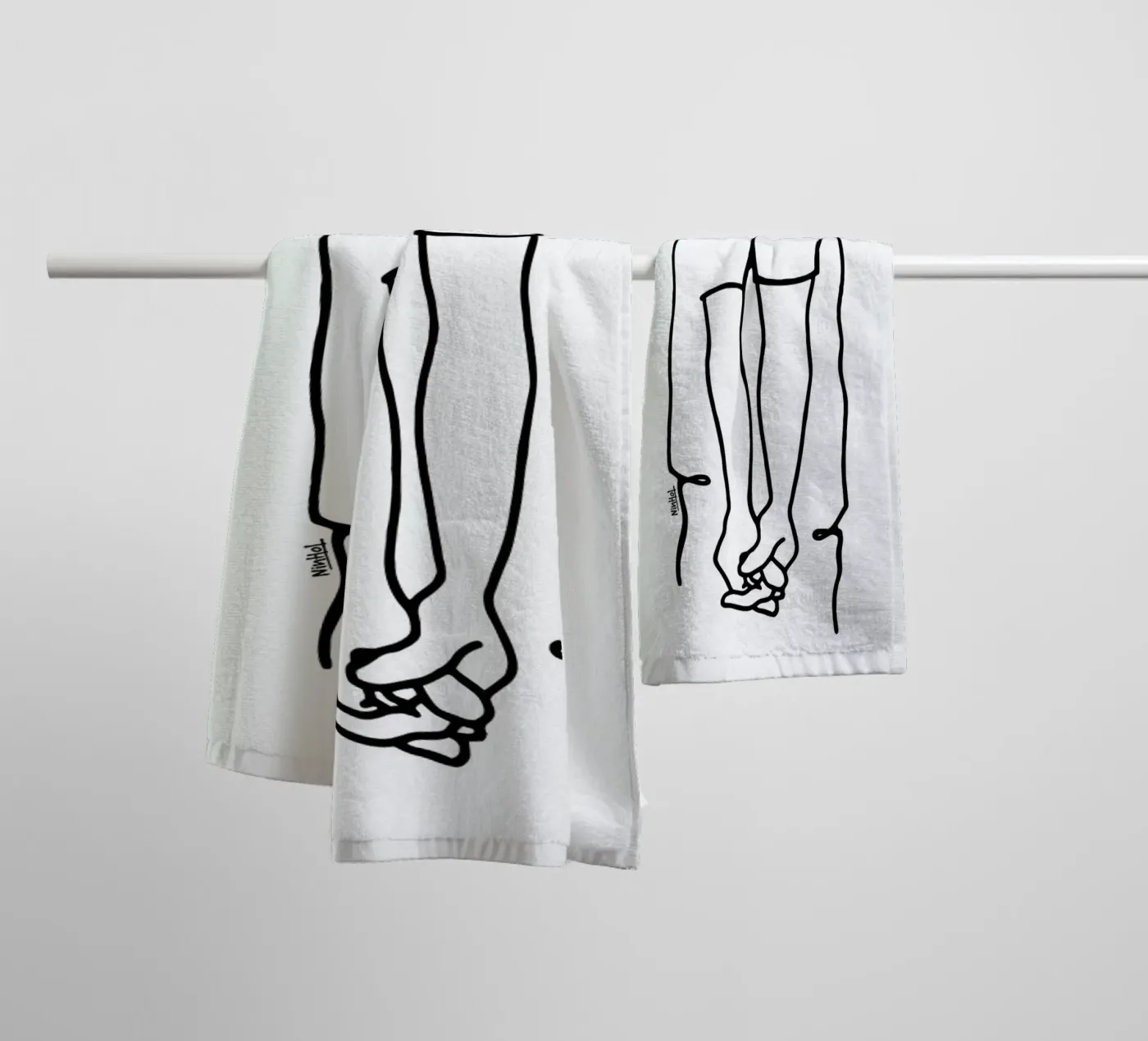 Two Handtuch von Ninhol