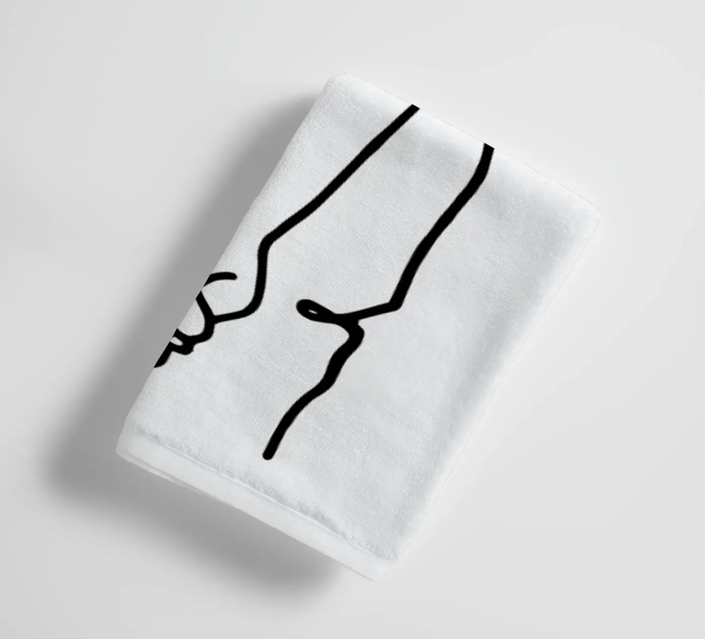 Two badhanddoek van Ninhol