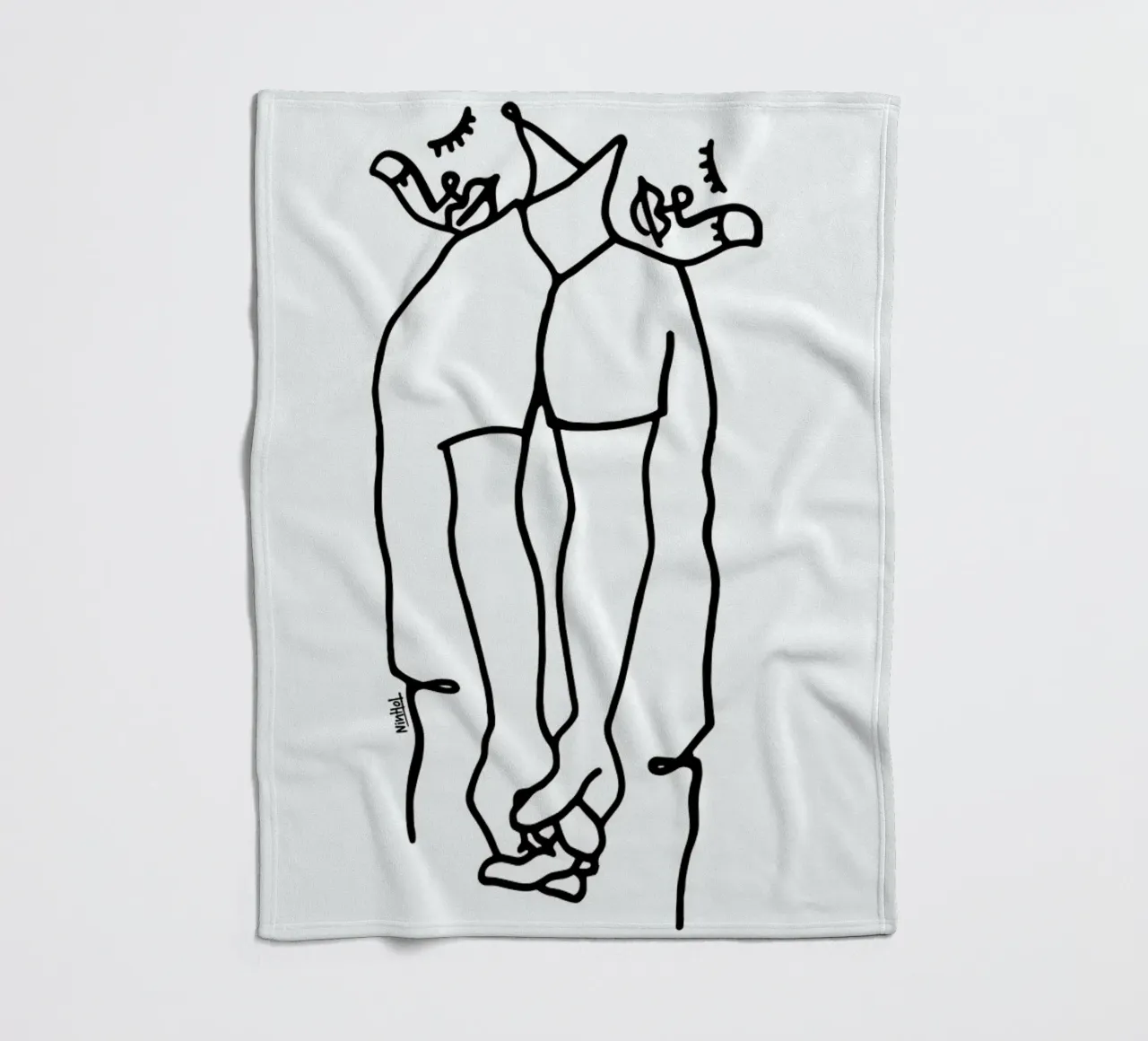 Two coperta in pile da Ninhol