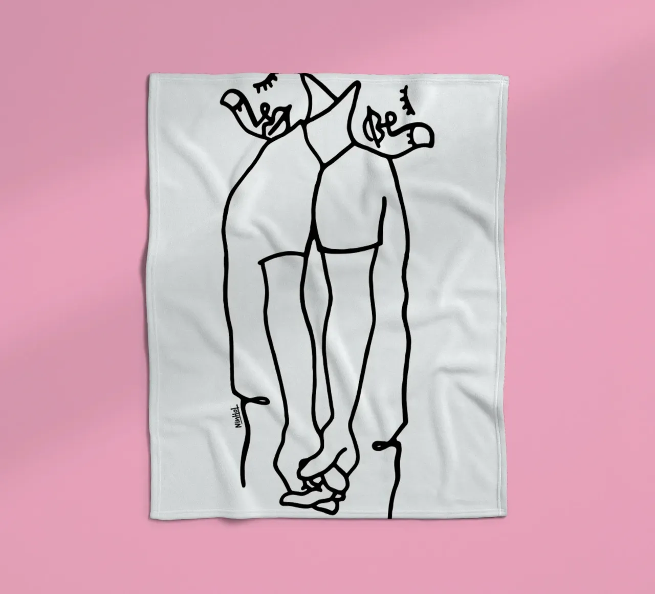 Two coperta in pile da Ninhol