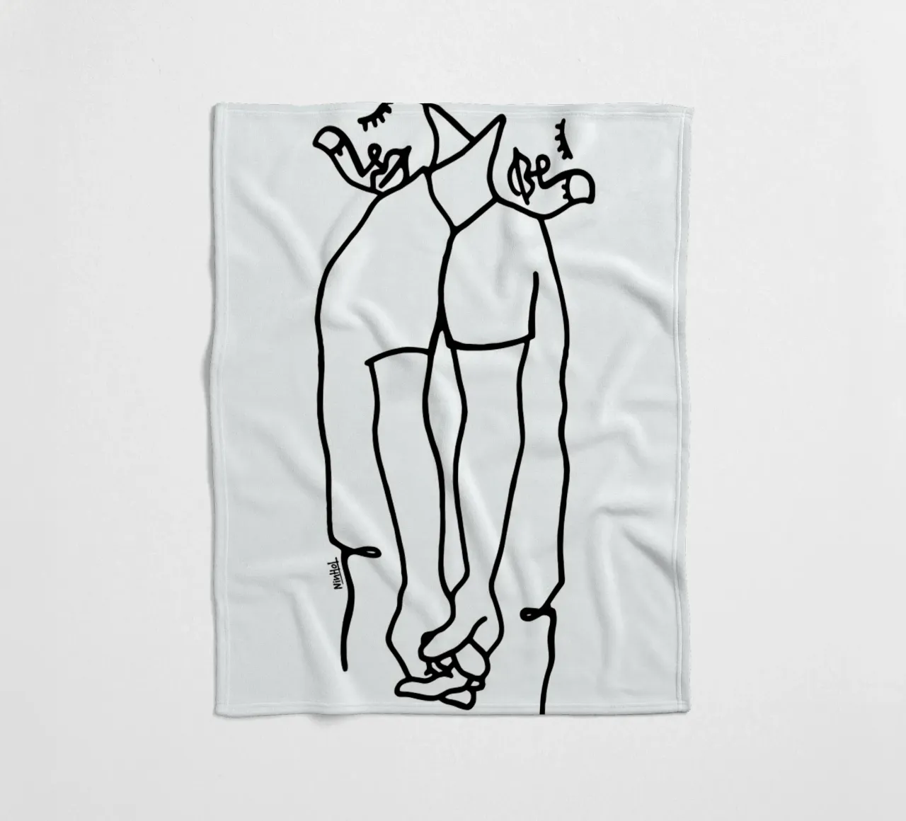 Two coperta in pile da Ninhol