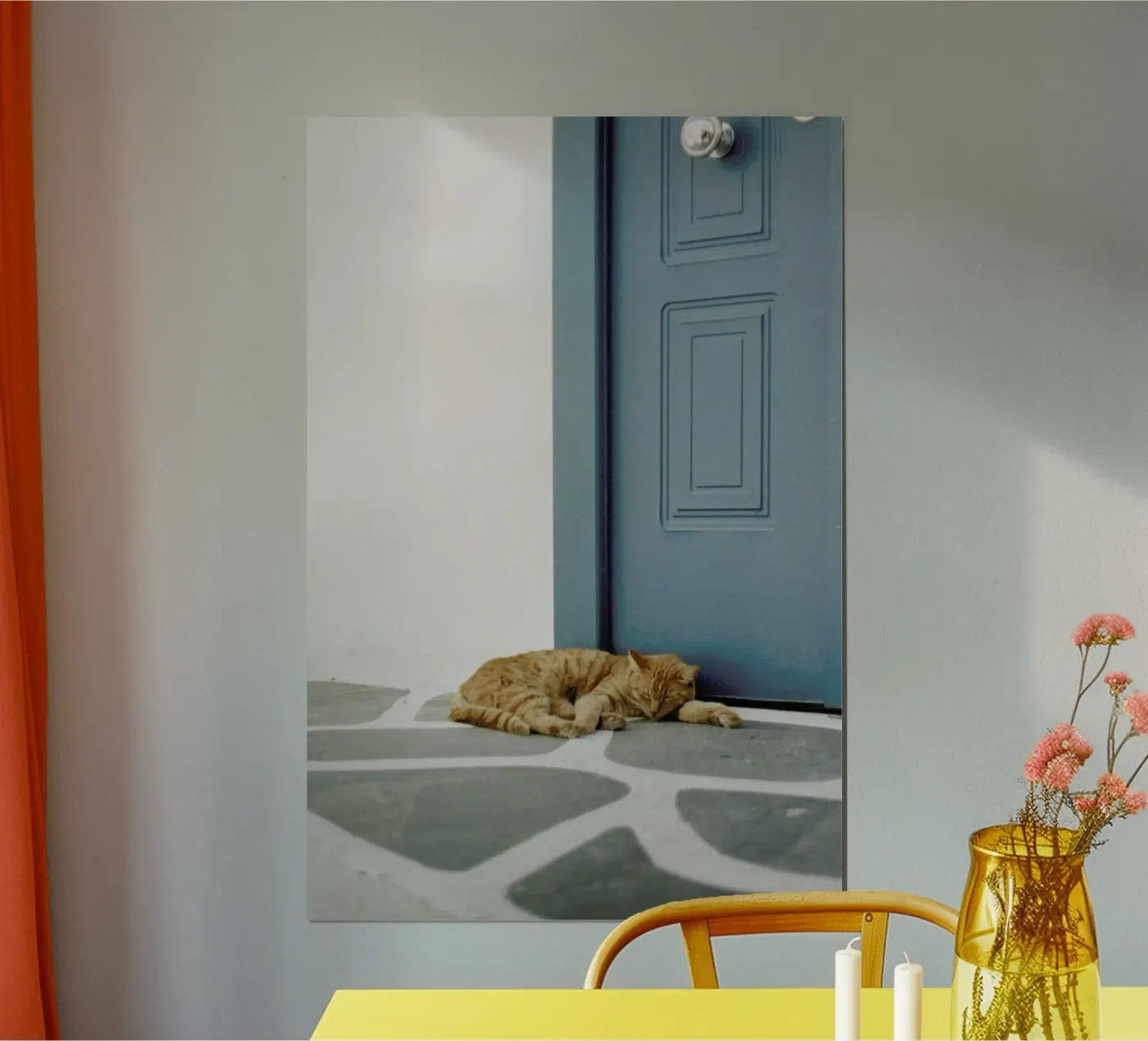 Greece poster van Alexandra Hellweg