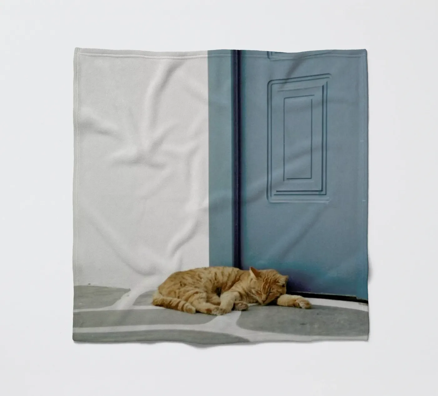 Greece Fleecedecke von Alexandra Hellweg