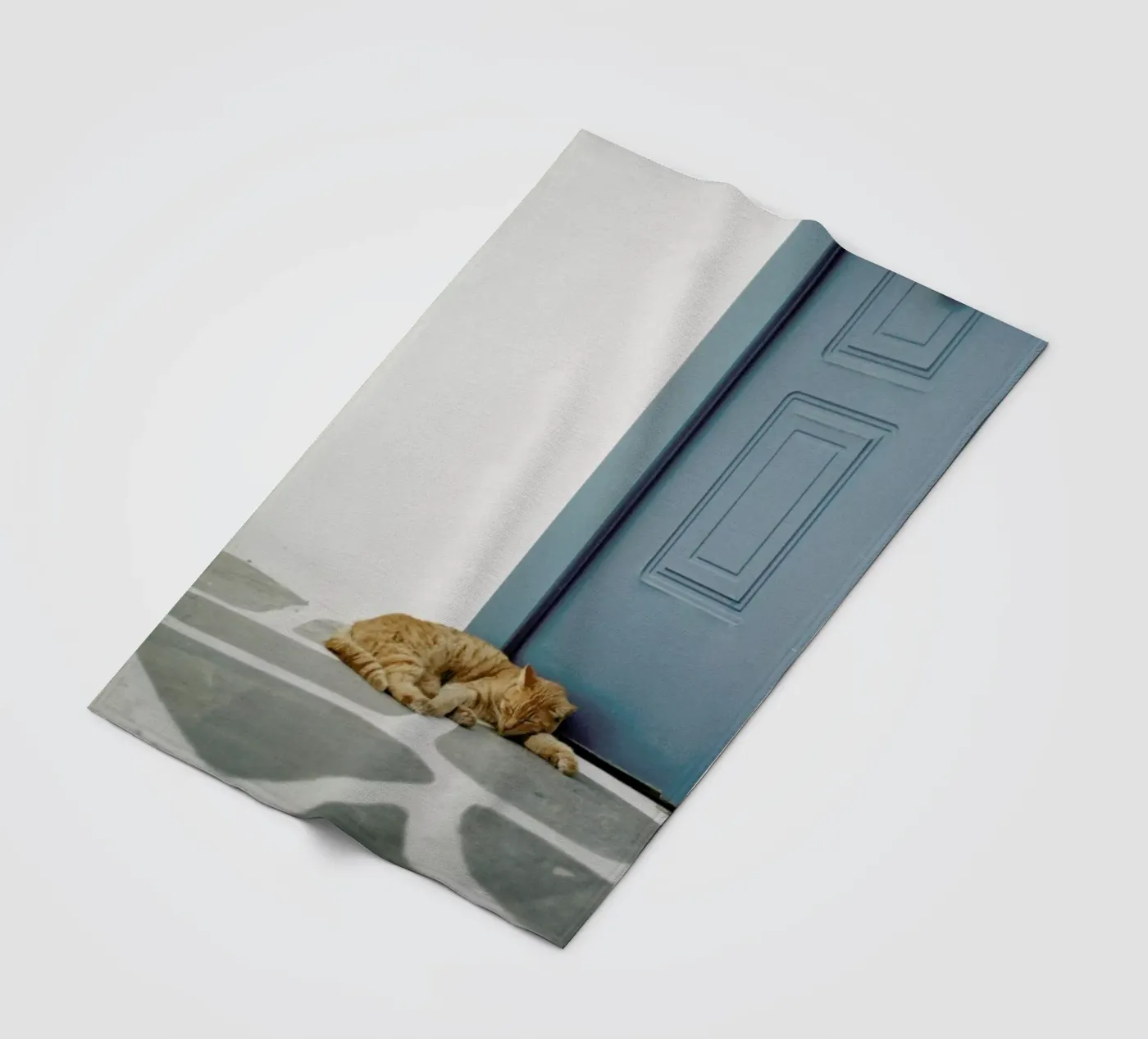 Greece Fleecedecke von Alexandra Hellweg