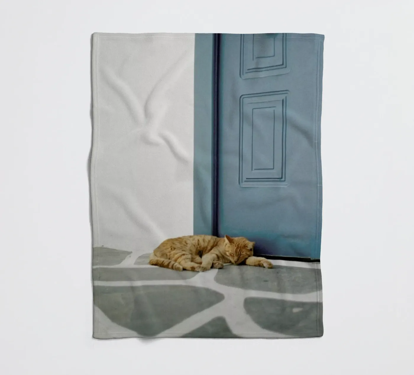 Greece Fleecedecke von Alexandra Hellweg
