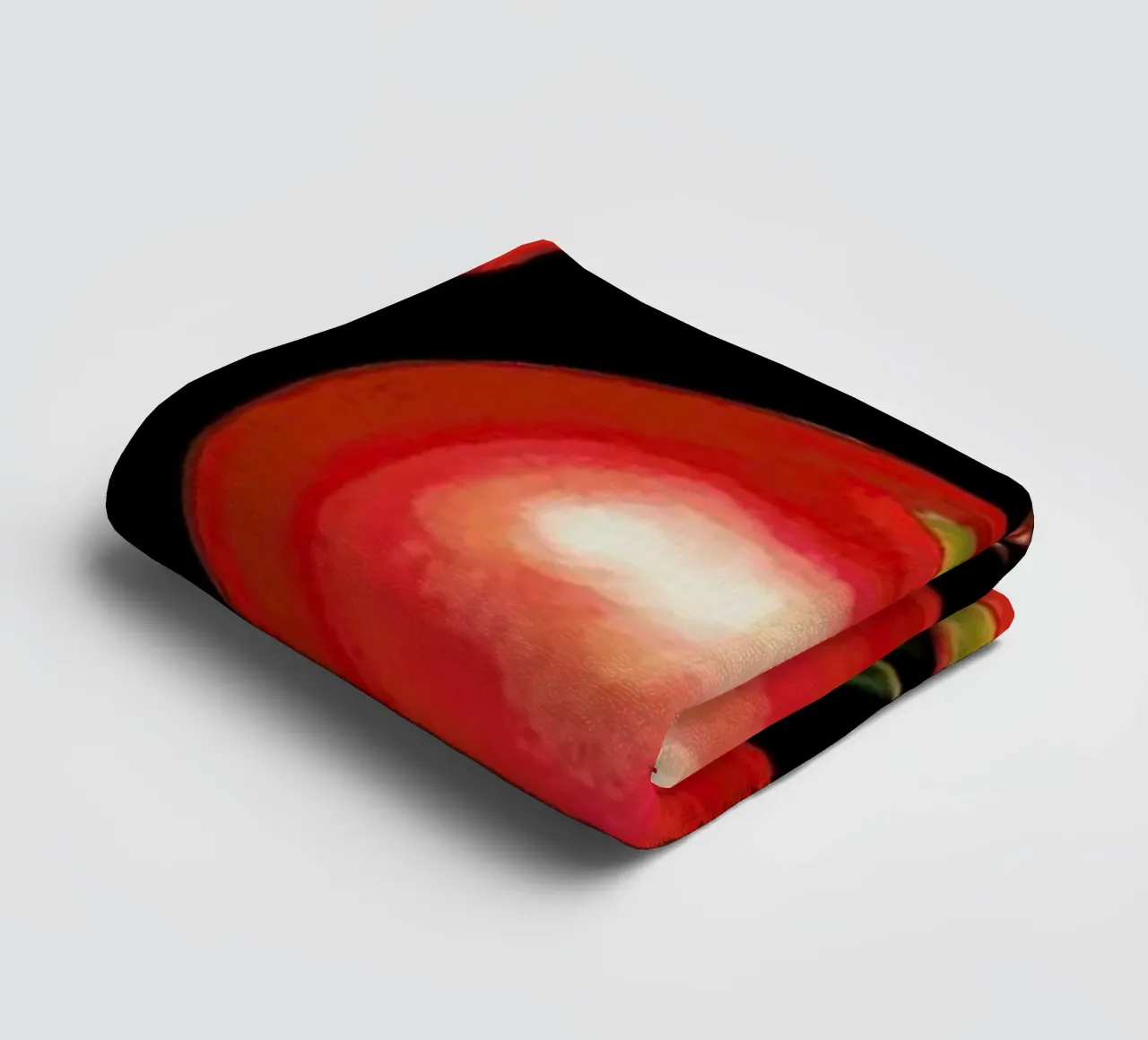Lunch Patterns Apple Black asciugamano da bagno da Kelly Gilleran