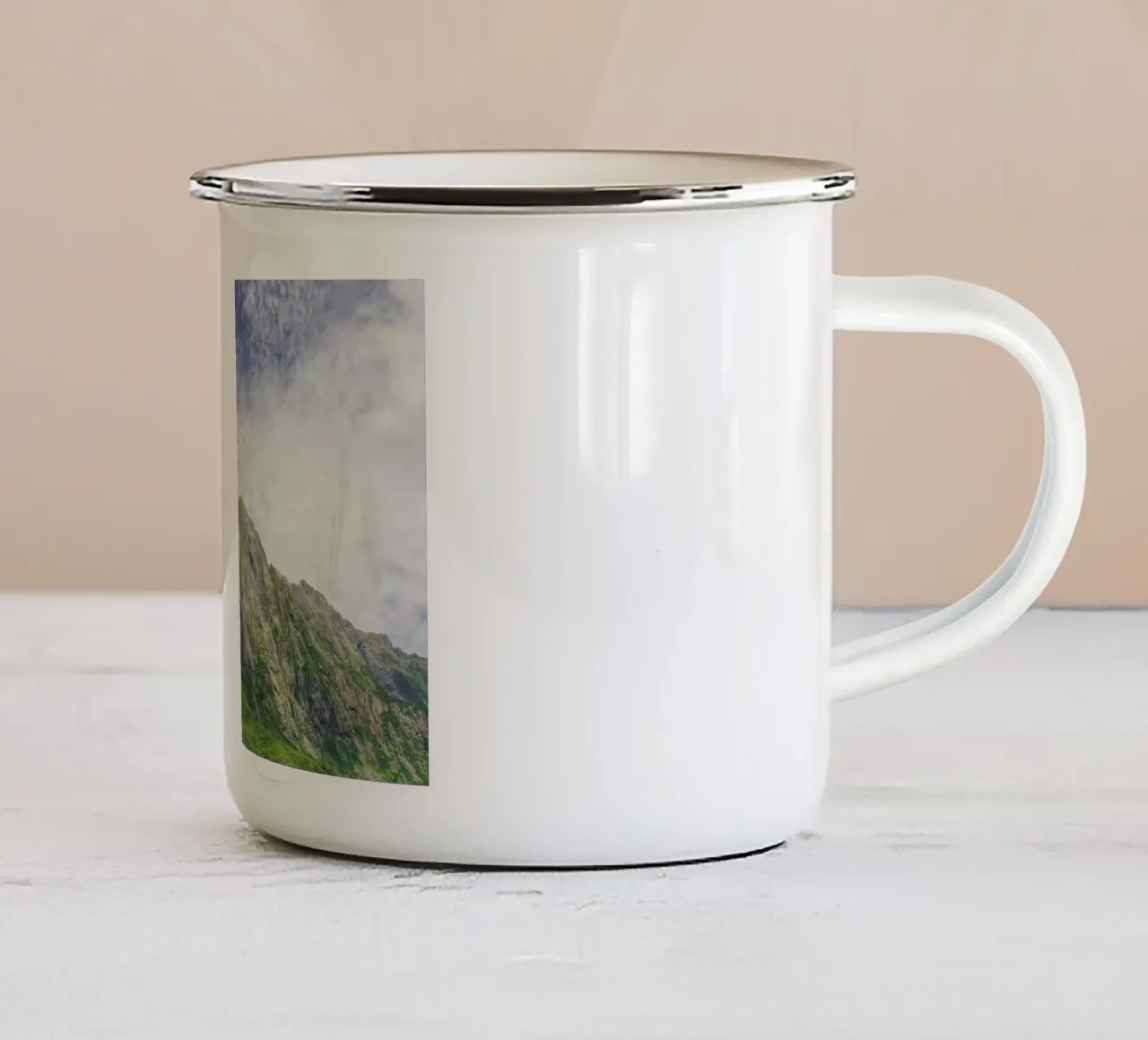 Milford Sound tazza in smalto da Nur Mut