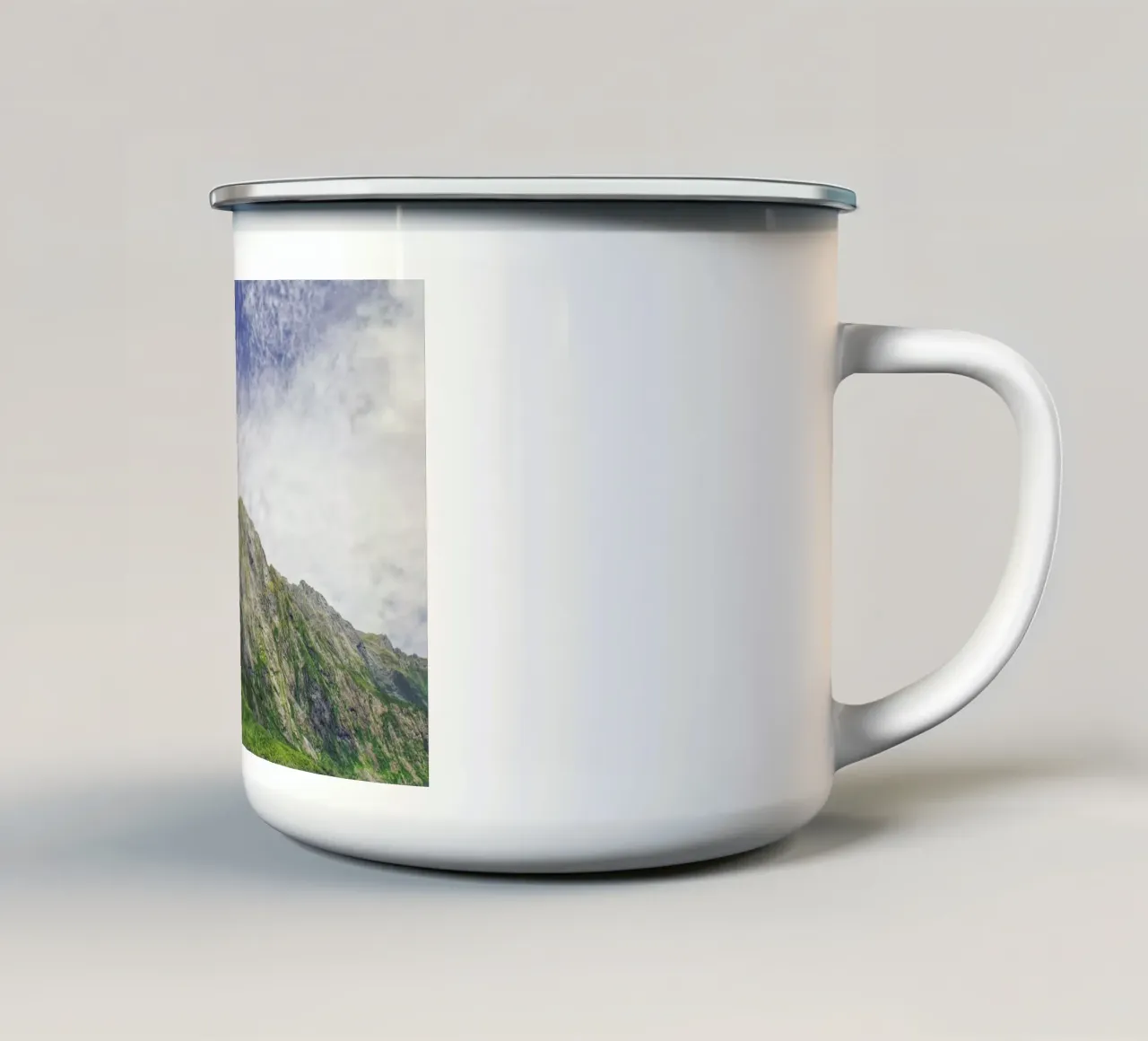 Milford Sound tazza in smalto da Nur Mut