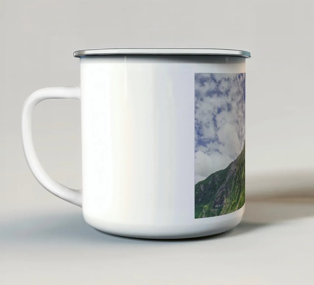 Milford Sound tazza in smalto da Nur Mut