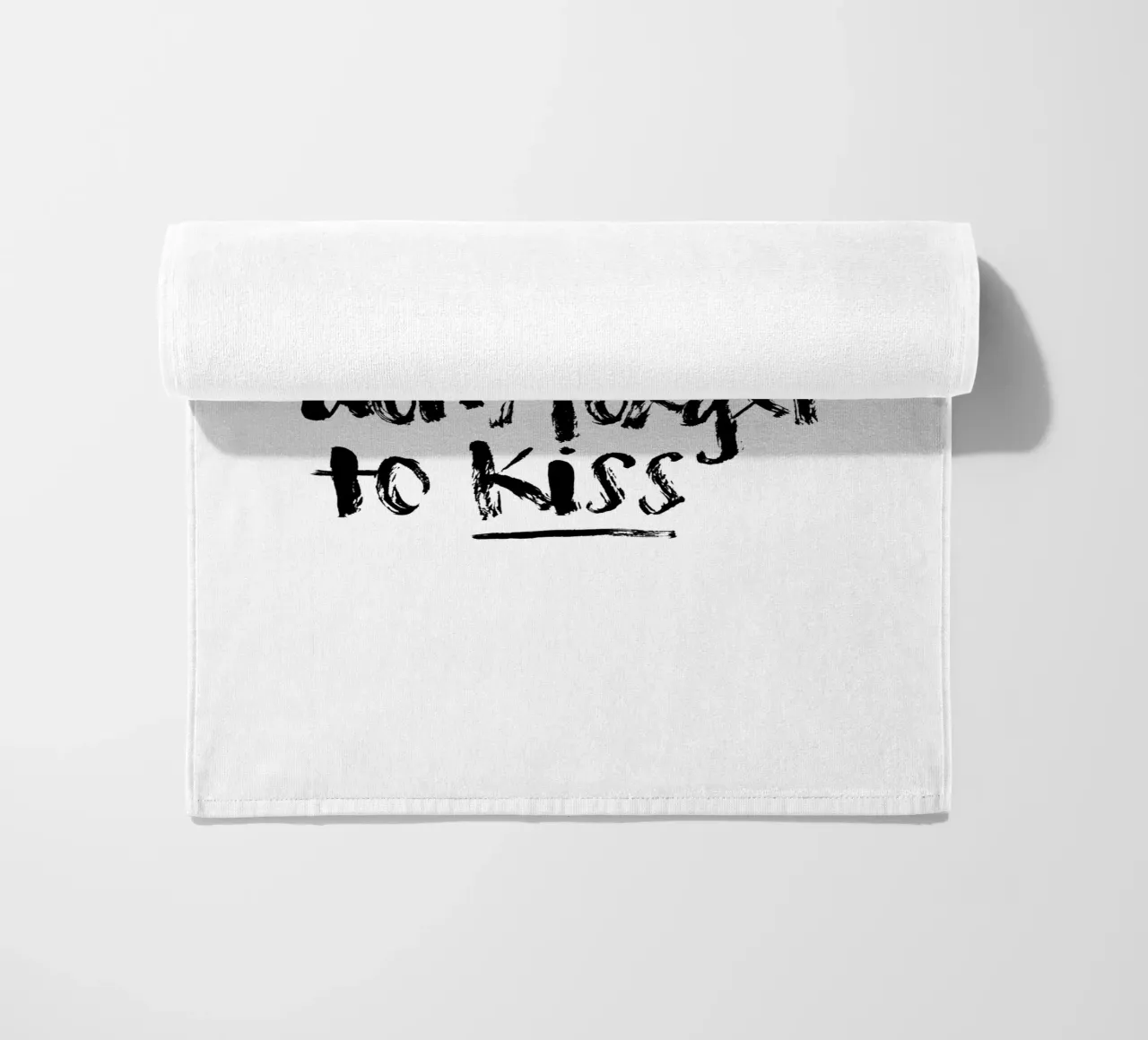 Don't Forget to Kiss telo mare da Brushmeetspaper