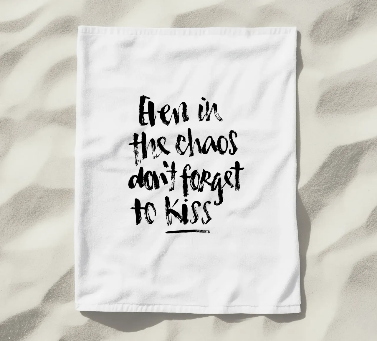 Don't Forget to Kiss telo mare da Brushmeetspaper