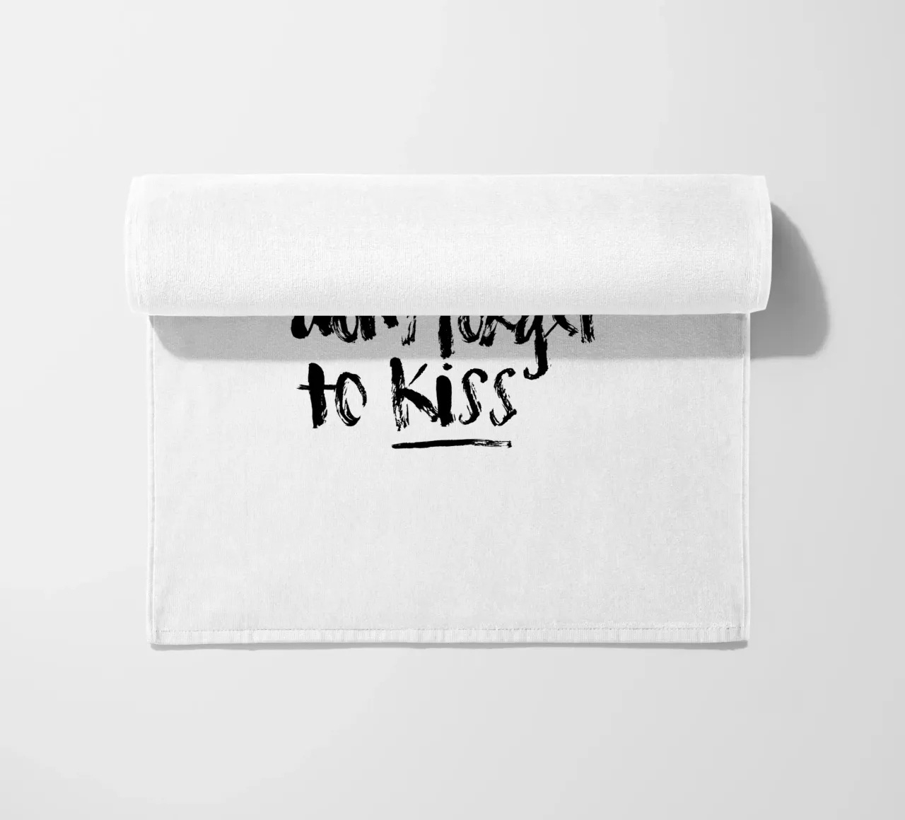 Don't Forget to Kiss telo mare da Brushmeetspaper