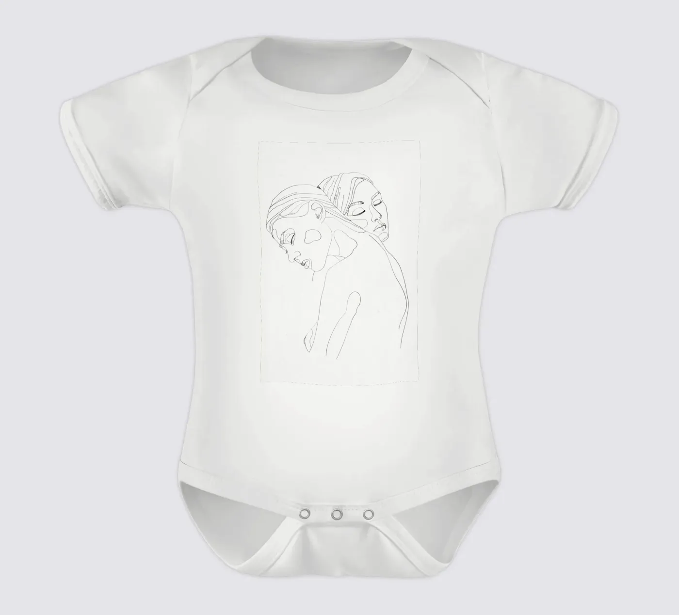 Security short-sleeve baby romper by Nettsch
