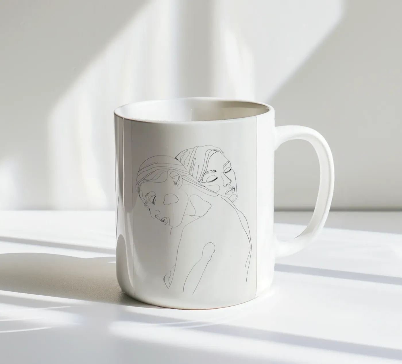 Security ceramic mug by Nettsch