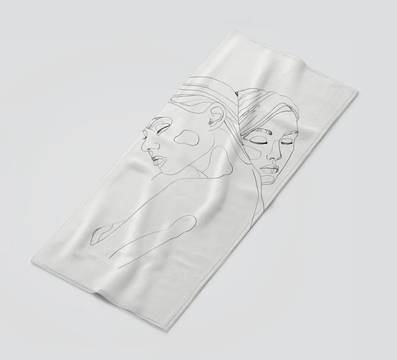 Security beach towel by Nettsch