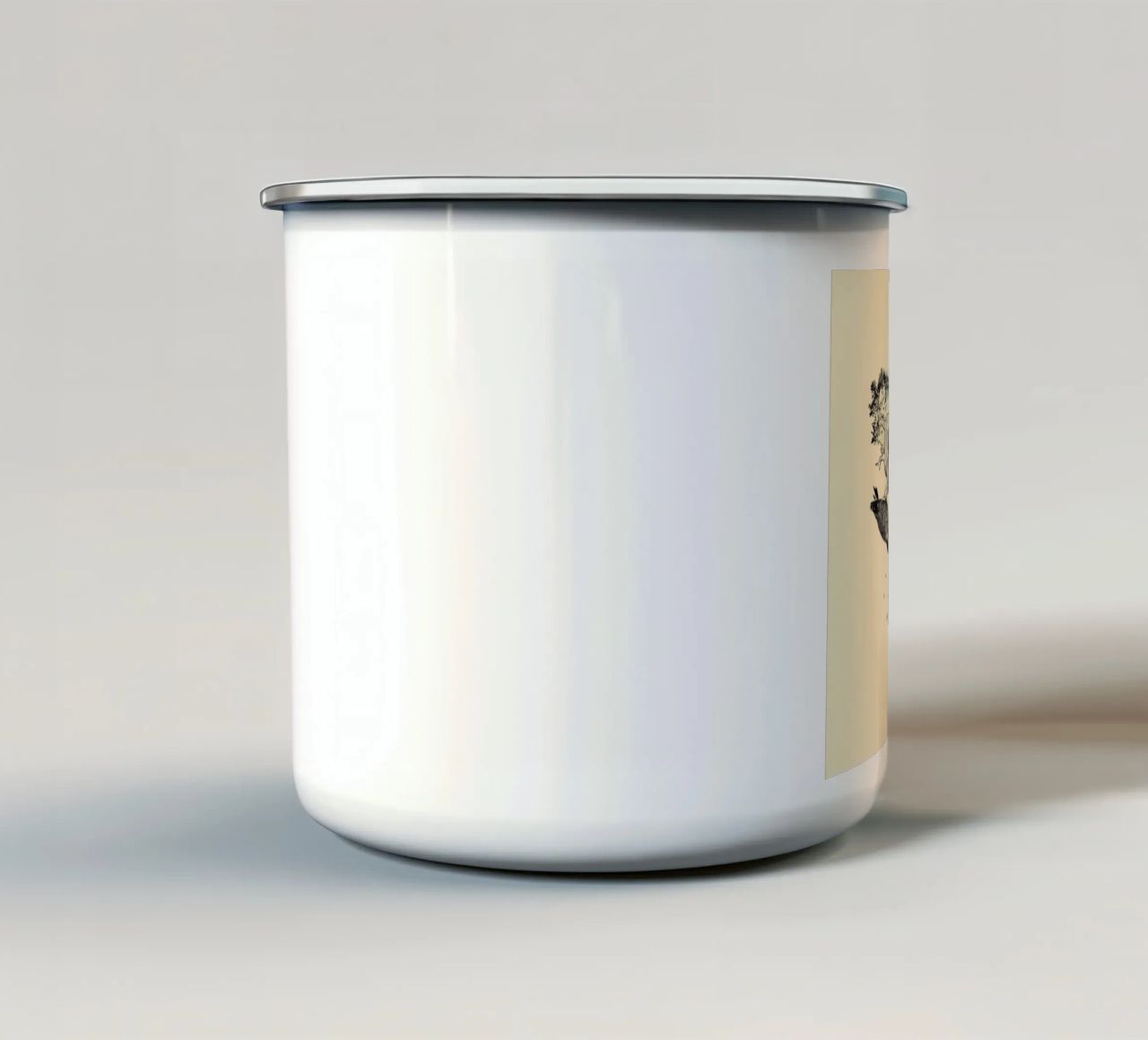 Lost Translation tazza in smalto da Nicebleed