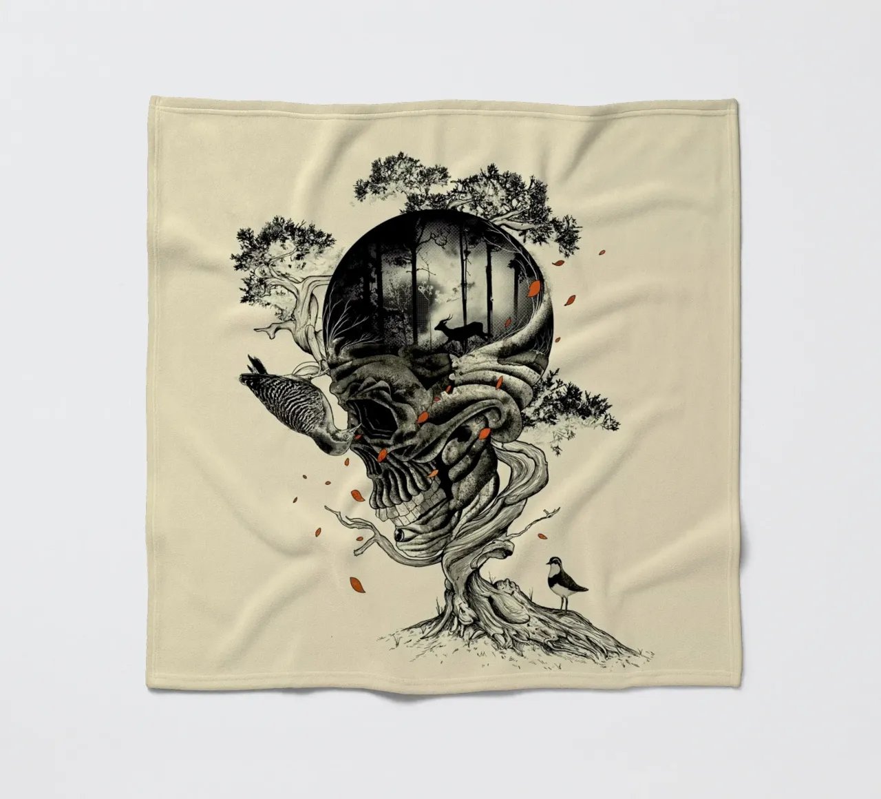 Lost Translation Fleecedecke von Nicebleed
