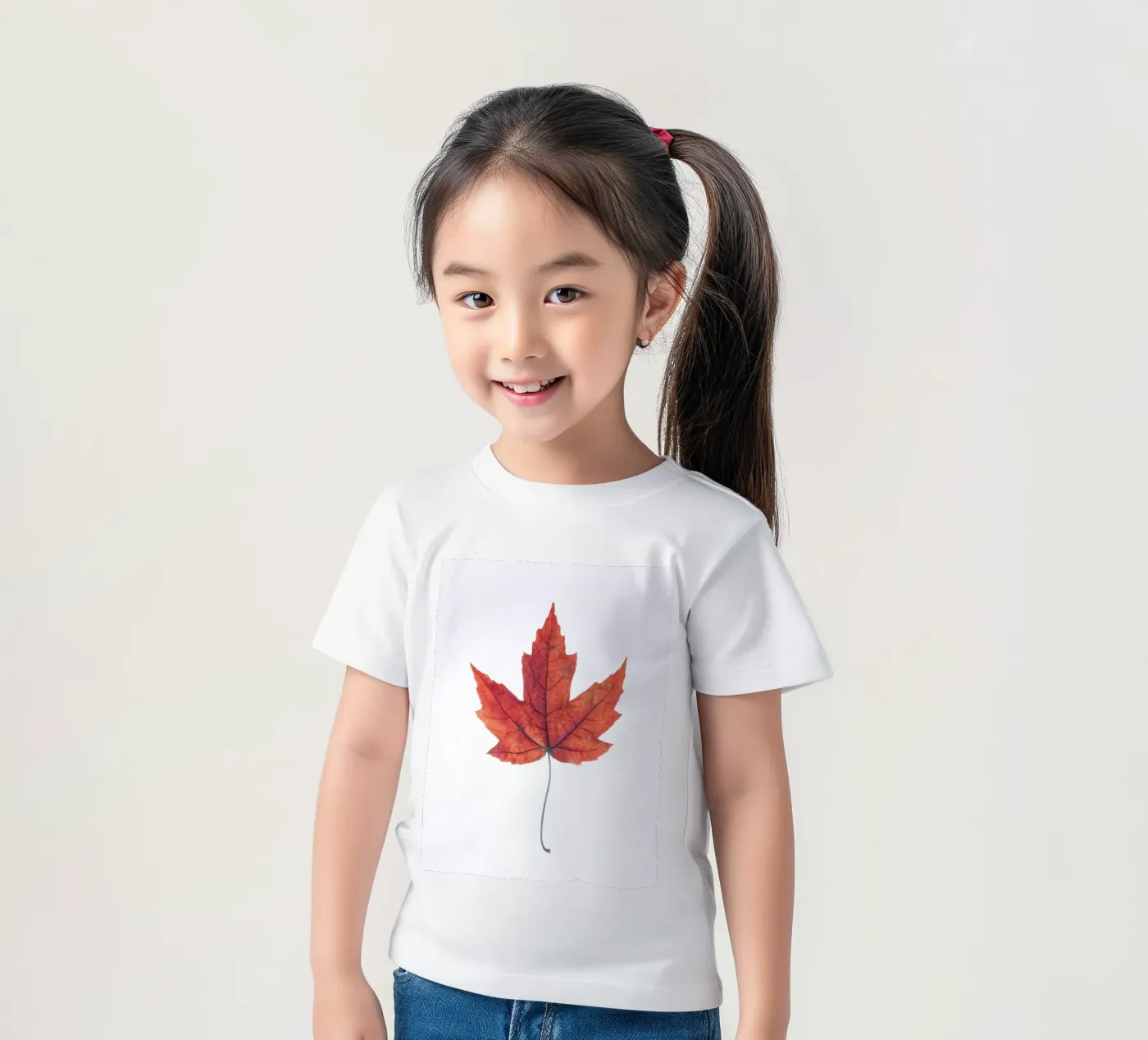 Eikenblad kinder t-shirt van Teresa André