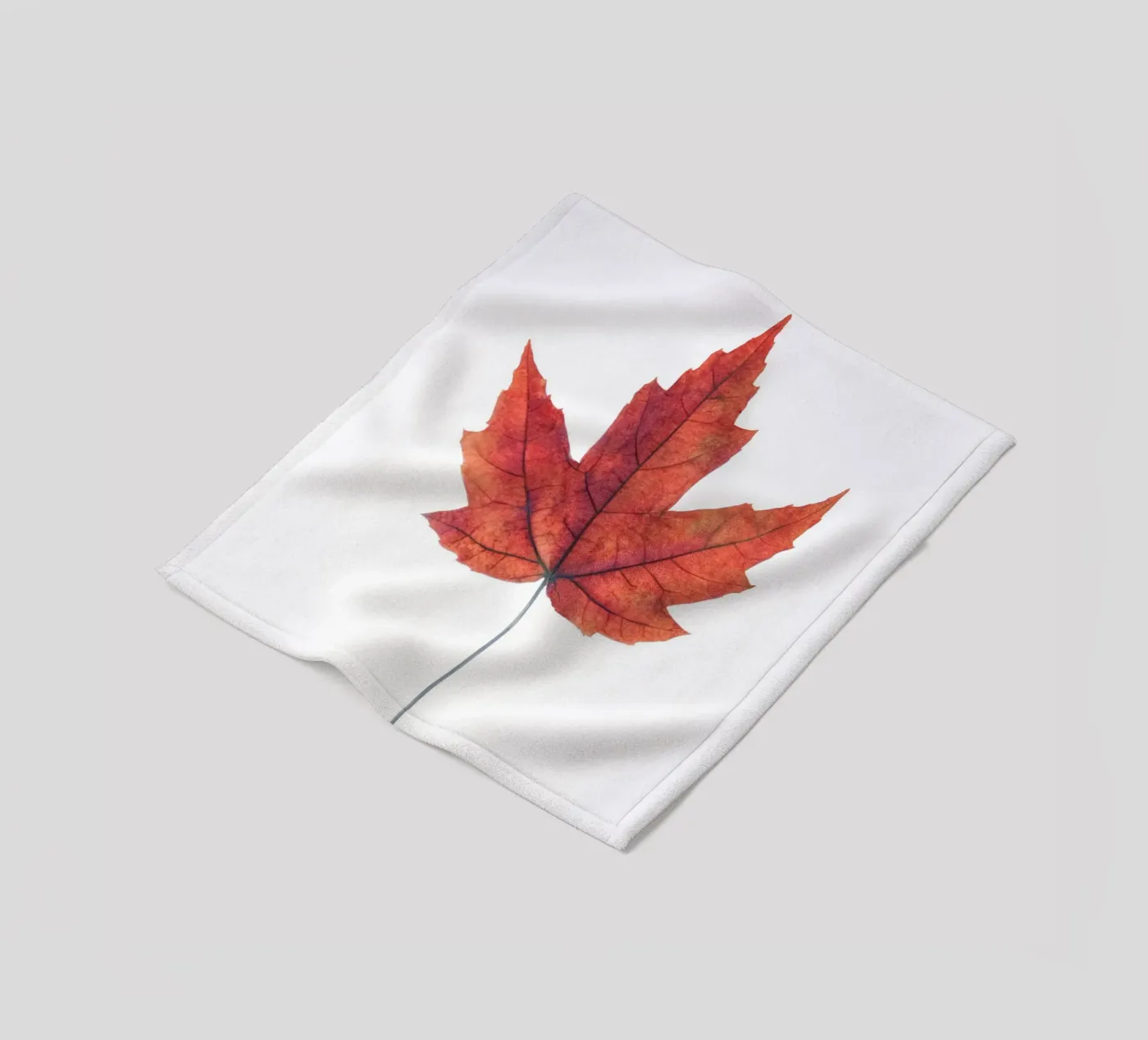 Oak leaf coperta in pile da Teresa André