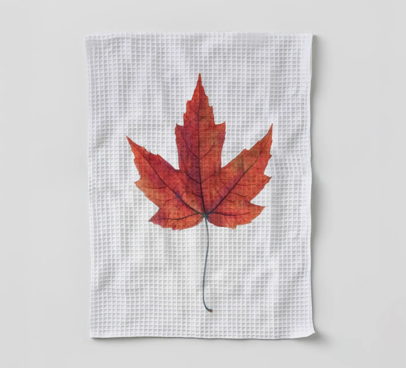 Eichenblatt Geschirrtuch von Teresa André