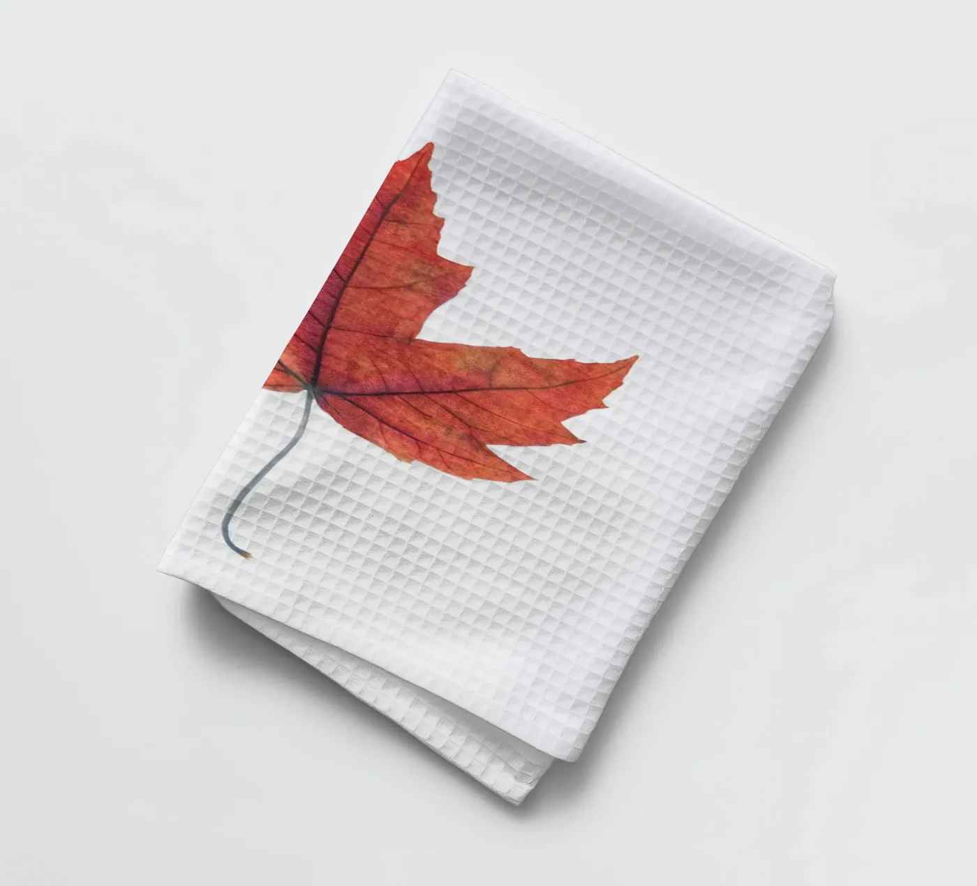 Eichenblatt Geschirrtuch von Teresa André