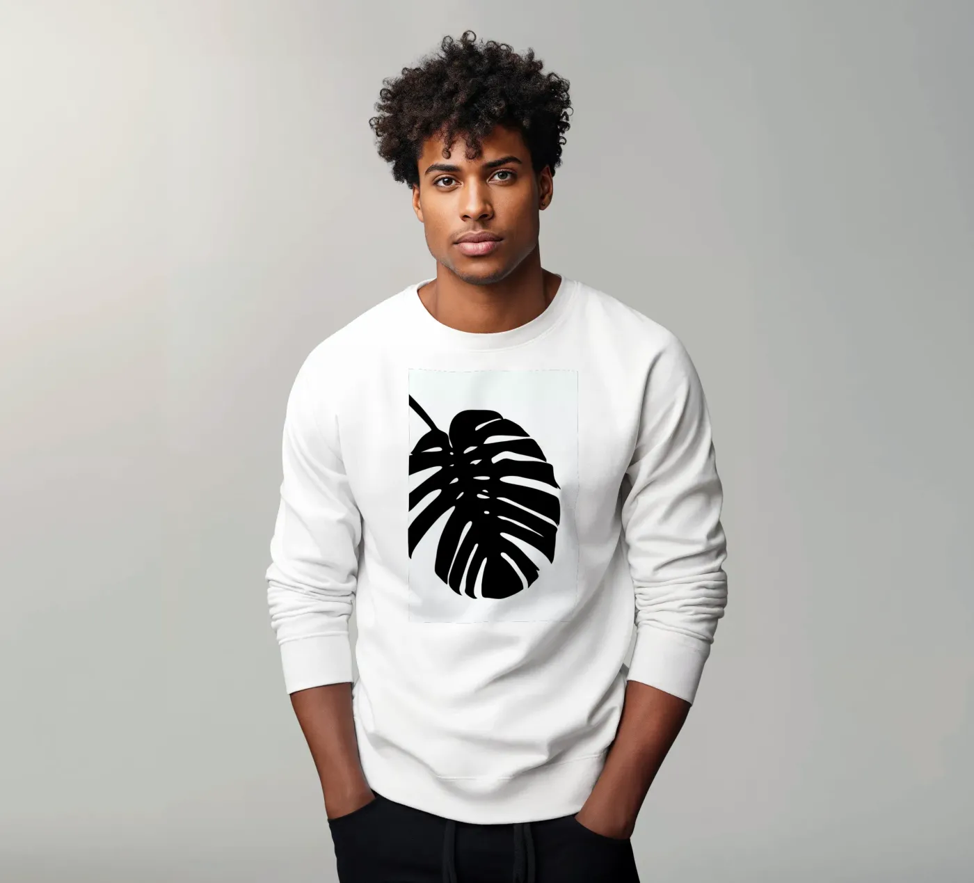 Monstera Leaf felpa da Oh Darling