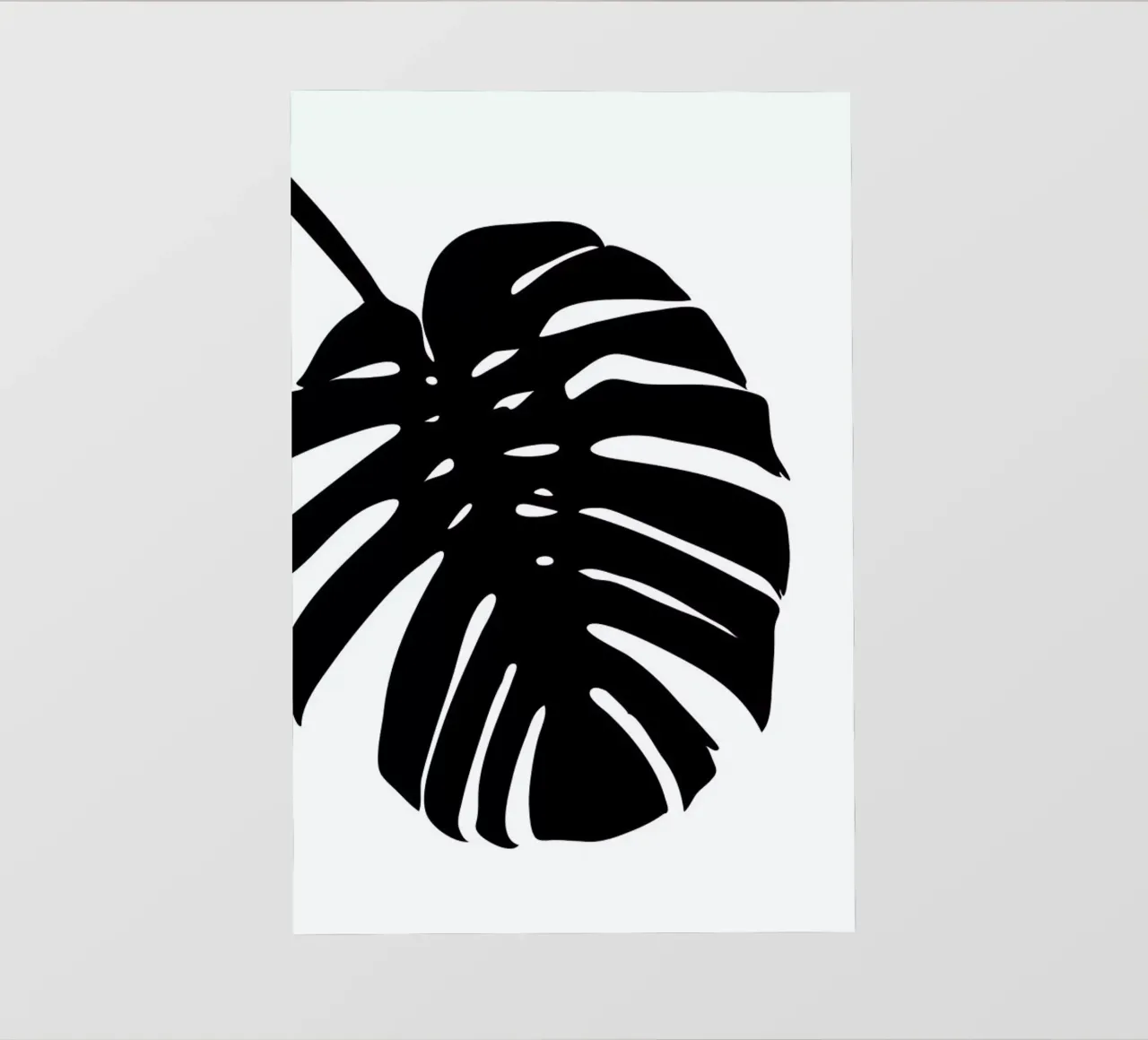 Monstera Leaf pellicola backlit da Oh Darling
