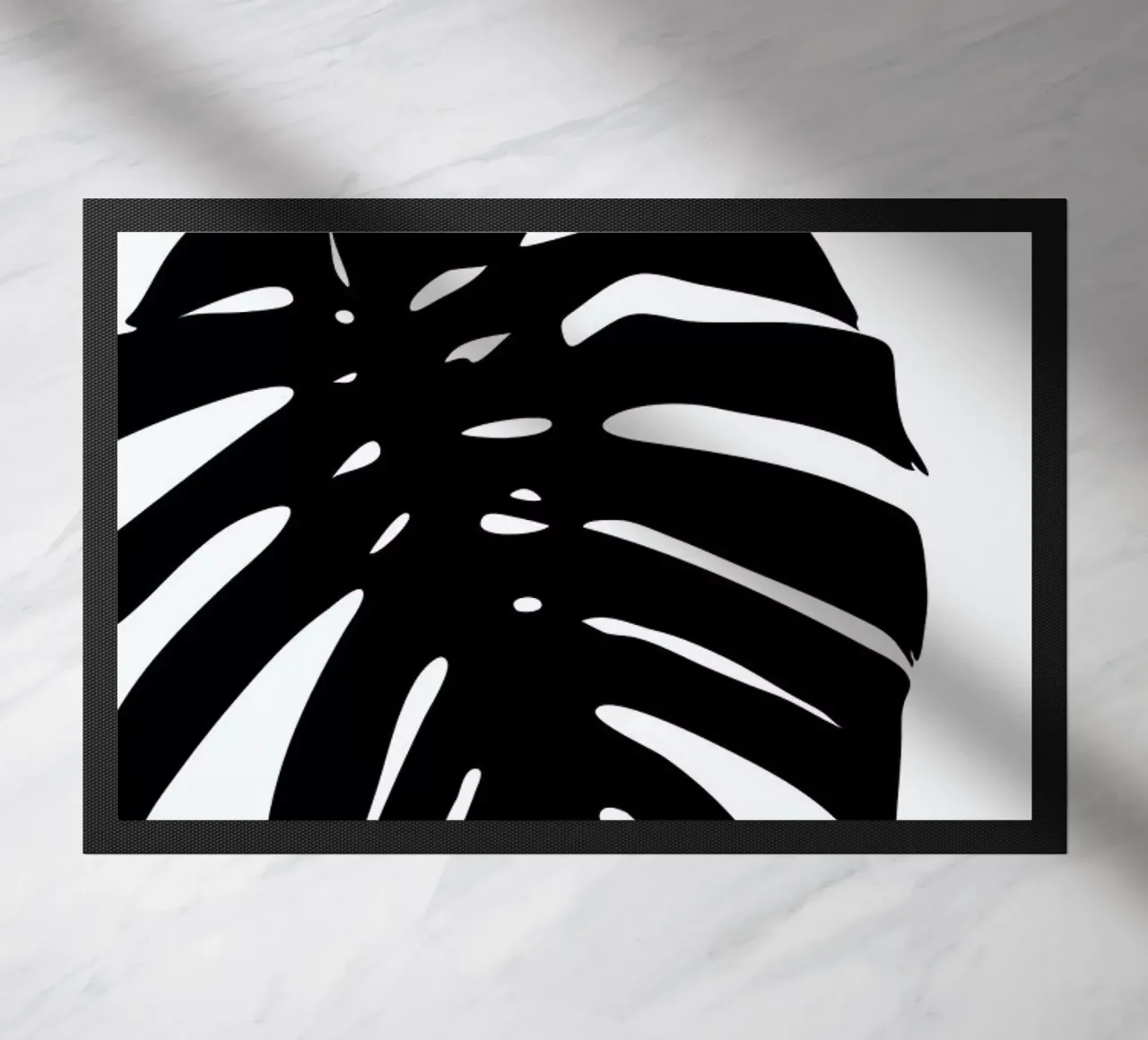 Monstera Leaf deurmat van Oh Darling