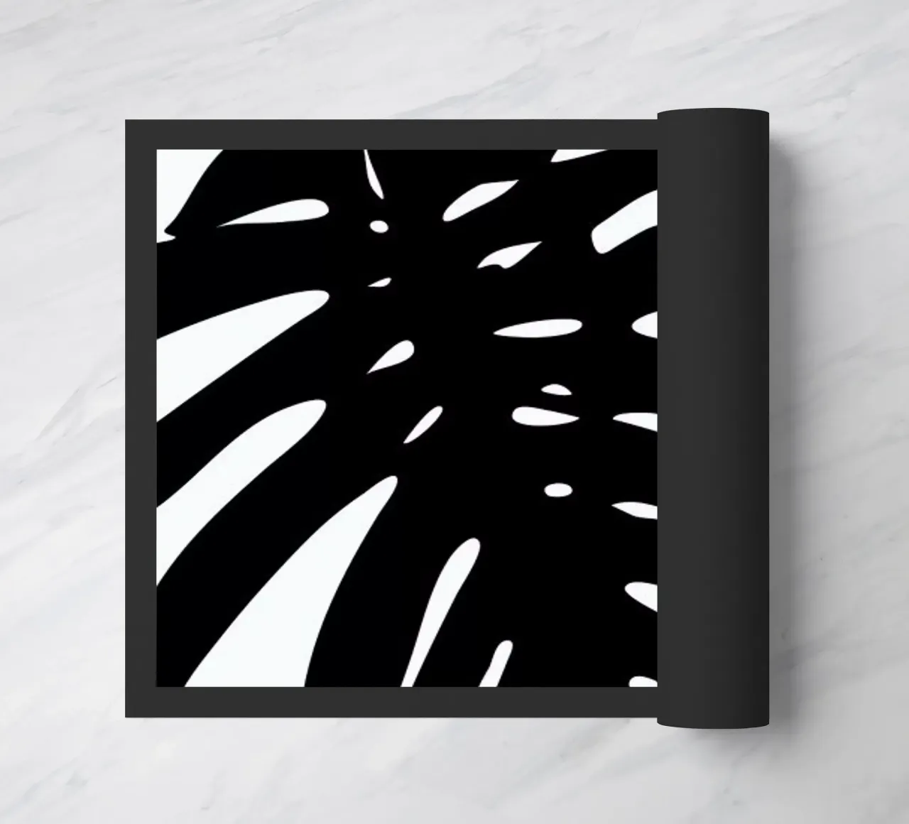 Monstera Leaf deurmat van Oh Darling