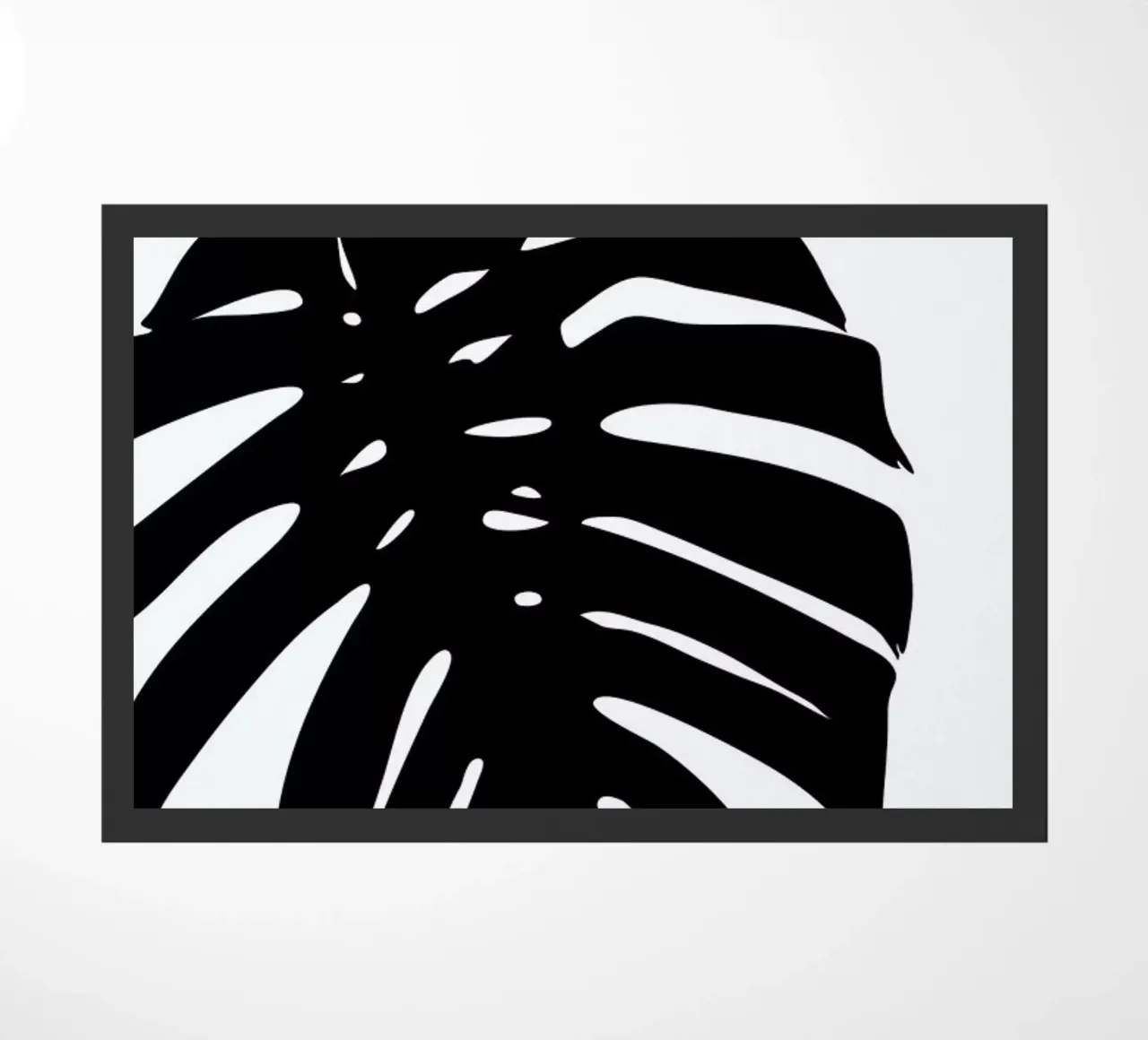 Monstera Leaf deurmat van Oh Darling