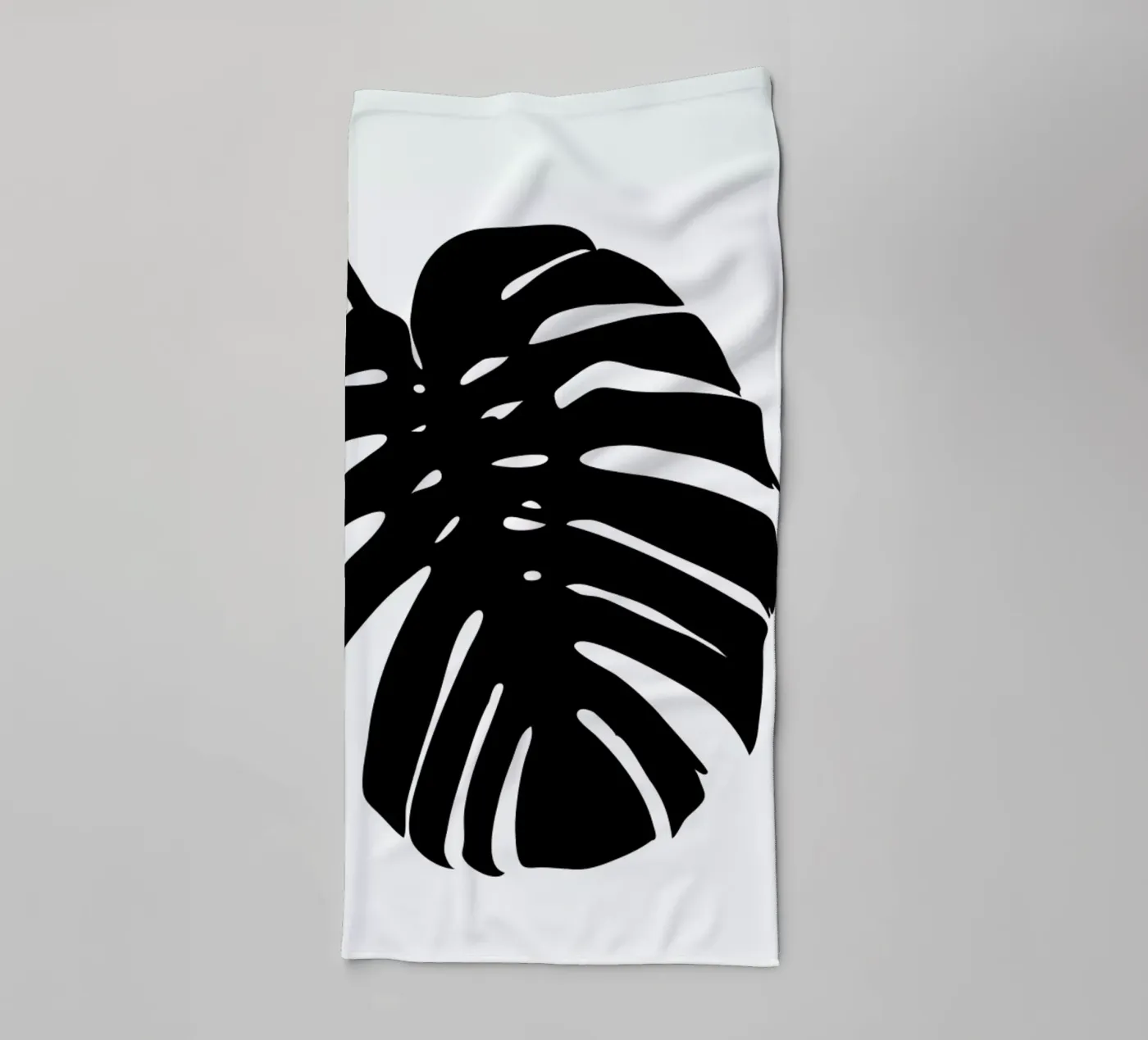 Monstera Leaf badhanddoek van Oh Darling