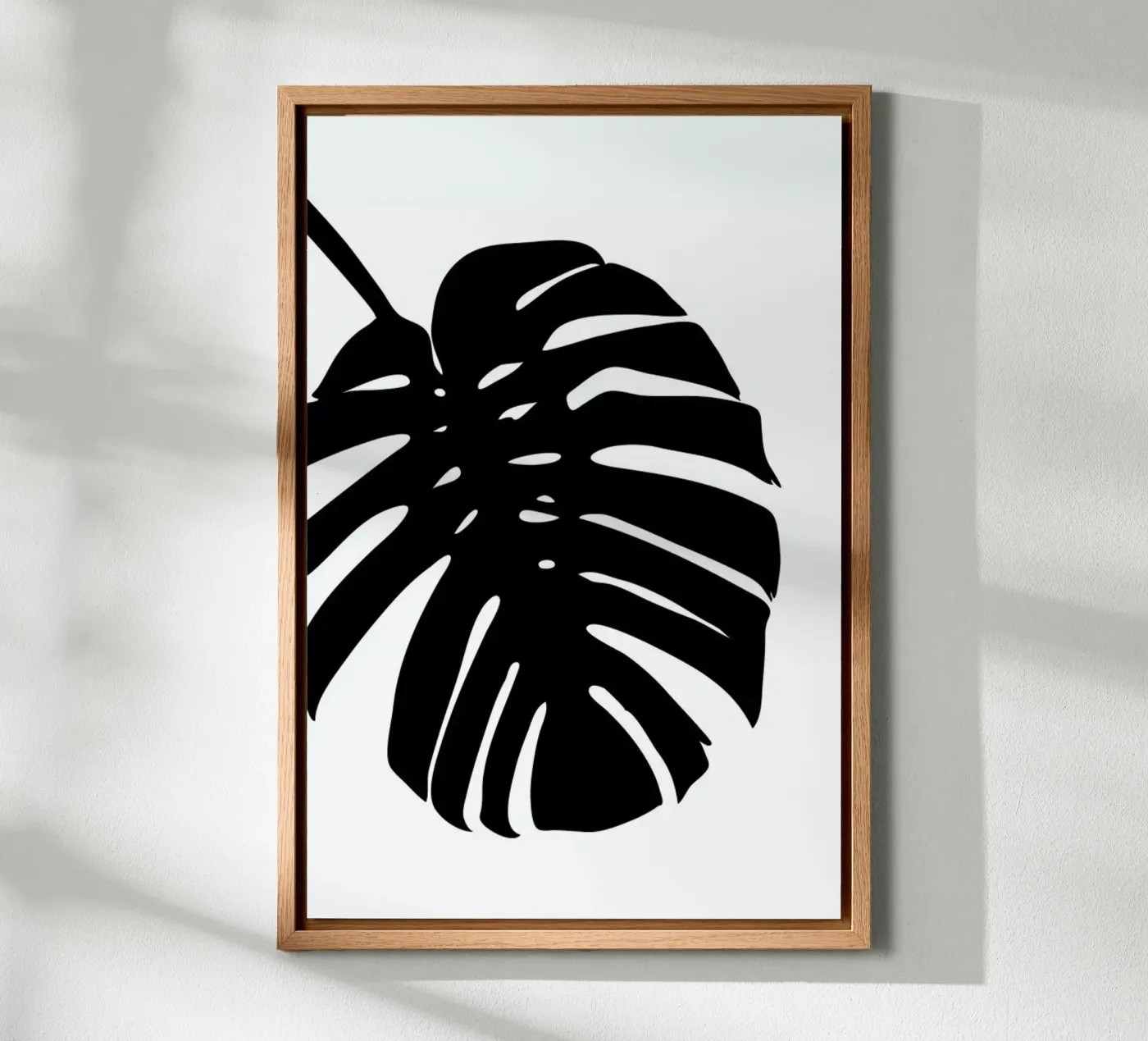 Monstera Leaf canvas by Oh Darling