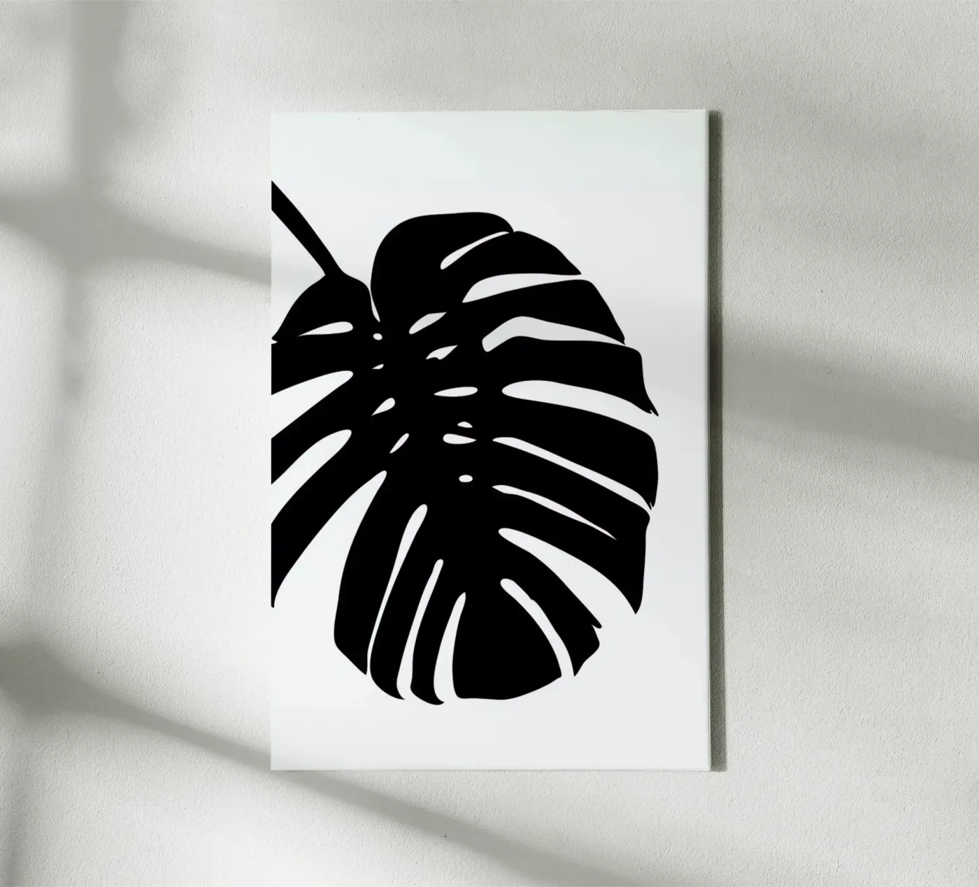Monstera Leaf canvas by Oh Darling
