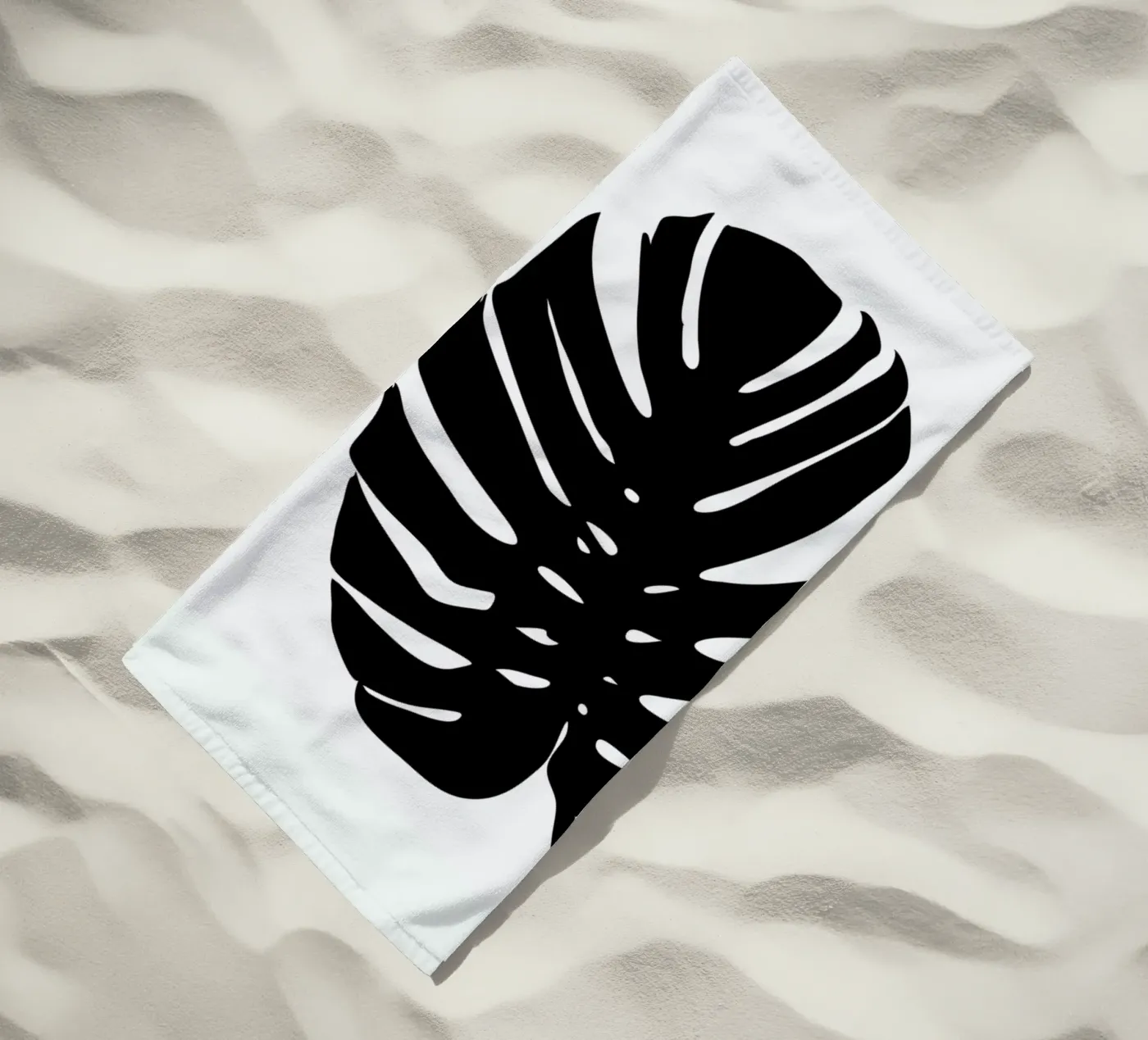 Monstera Leaf telo mare da Oh Darling