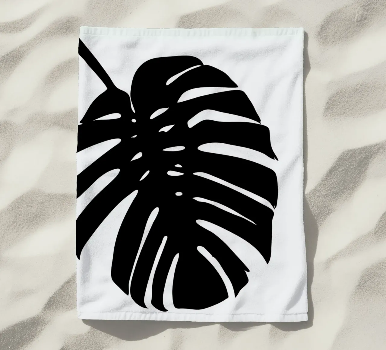 Monstera Leaf telo mare da Oh Darling