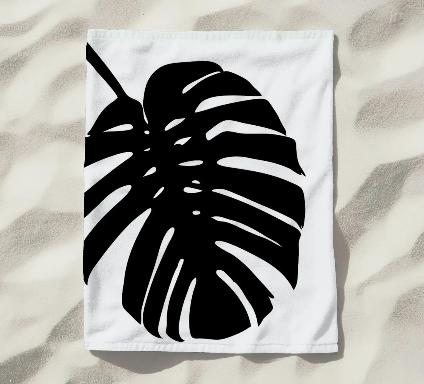 Monstera Leaf telo mare da Oh Darling