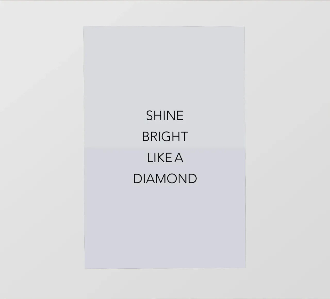 Shine Bright 03 telo in pvc da Studio One