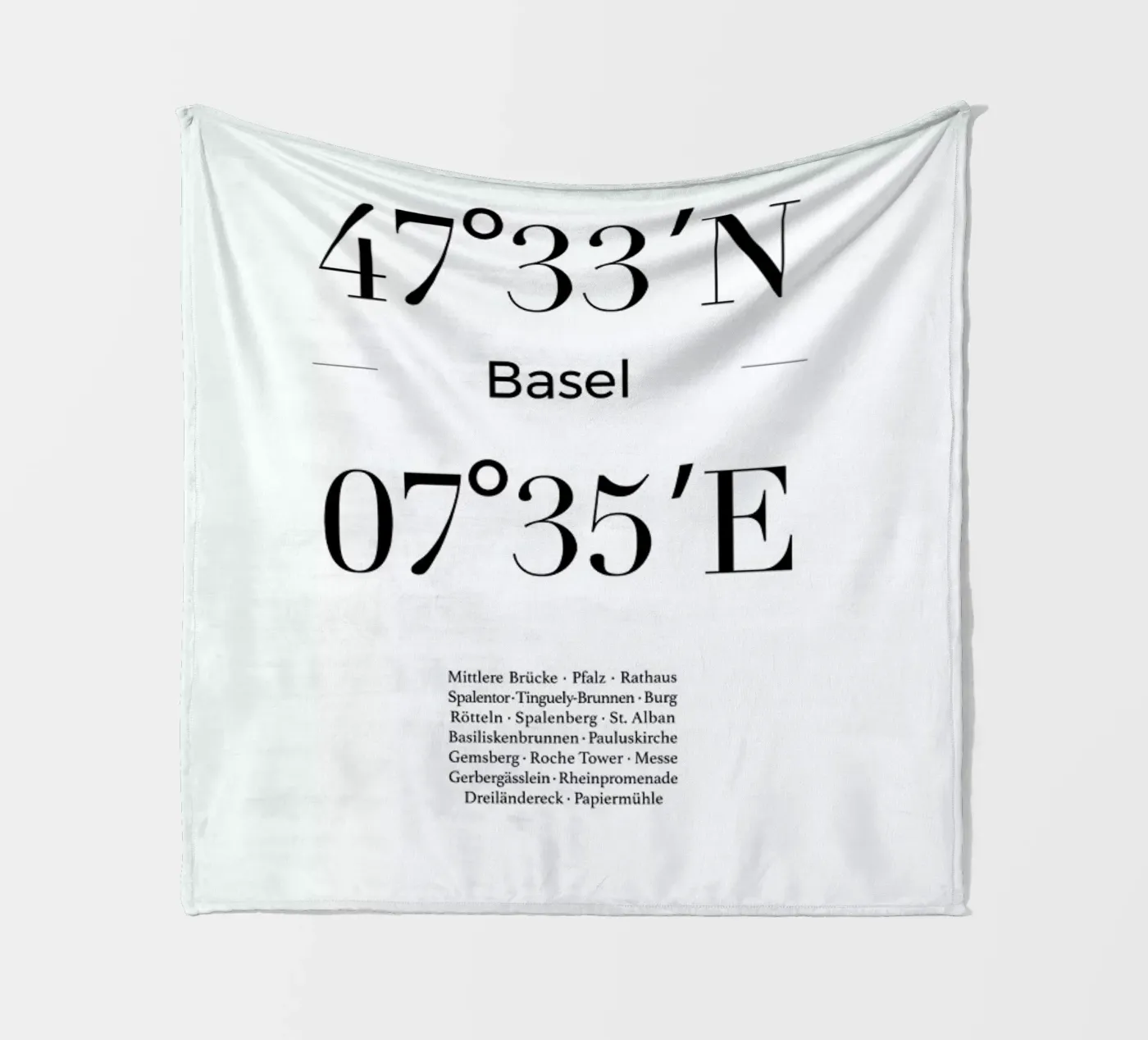 Basel coperta in pile da Studio One