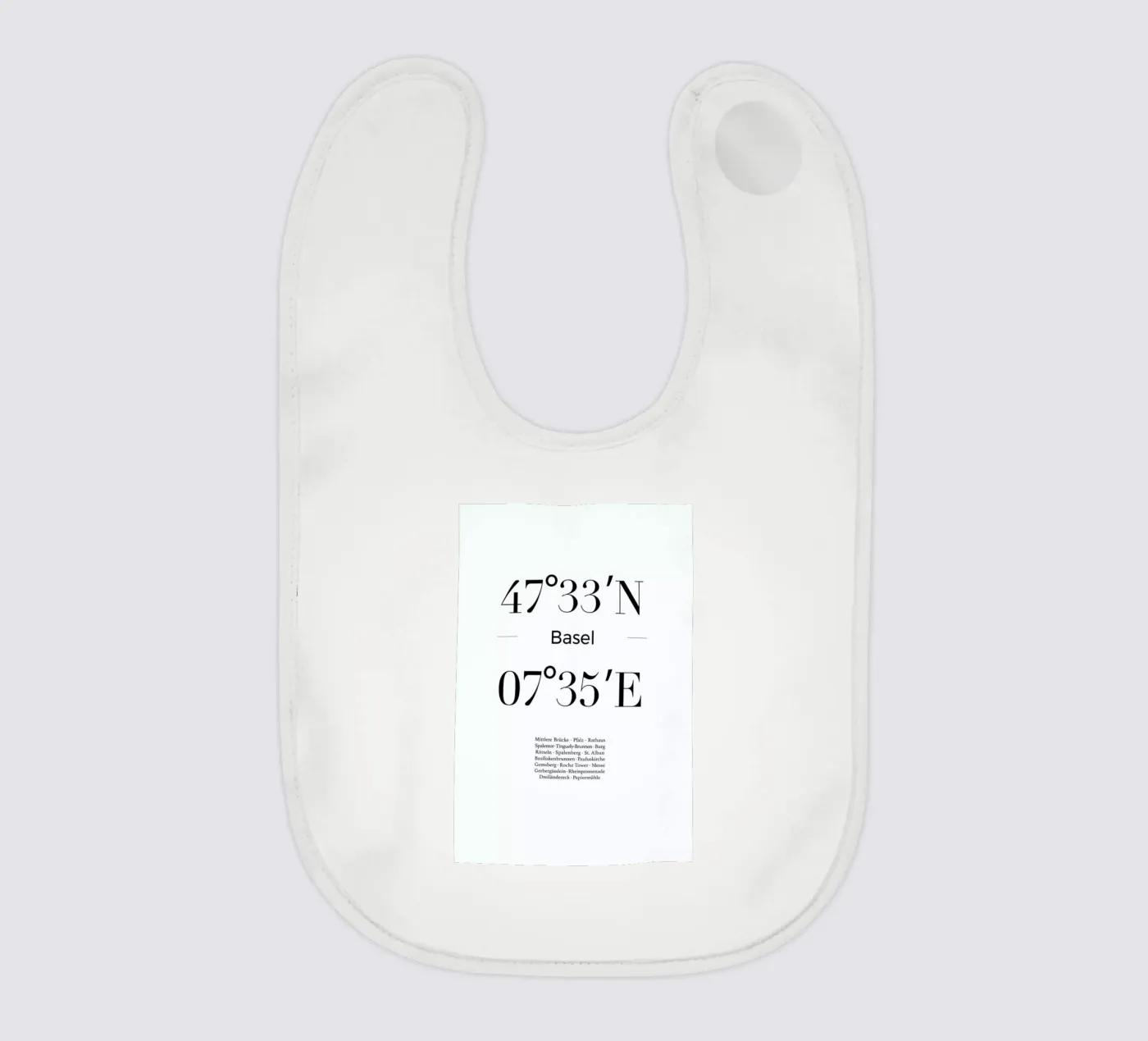 Basel baby slabbetje van Studio One