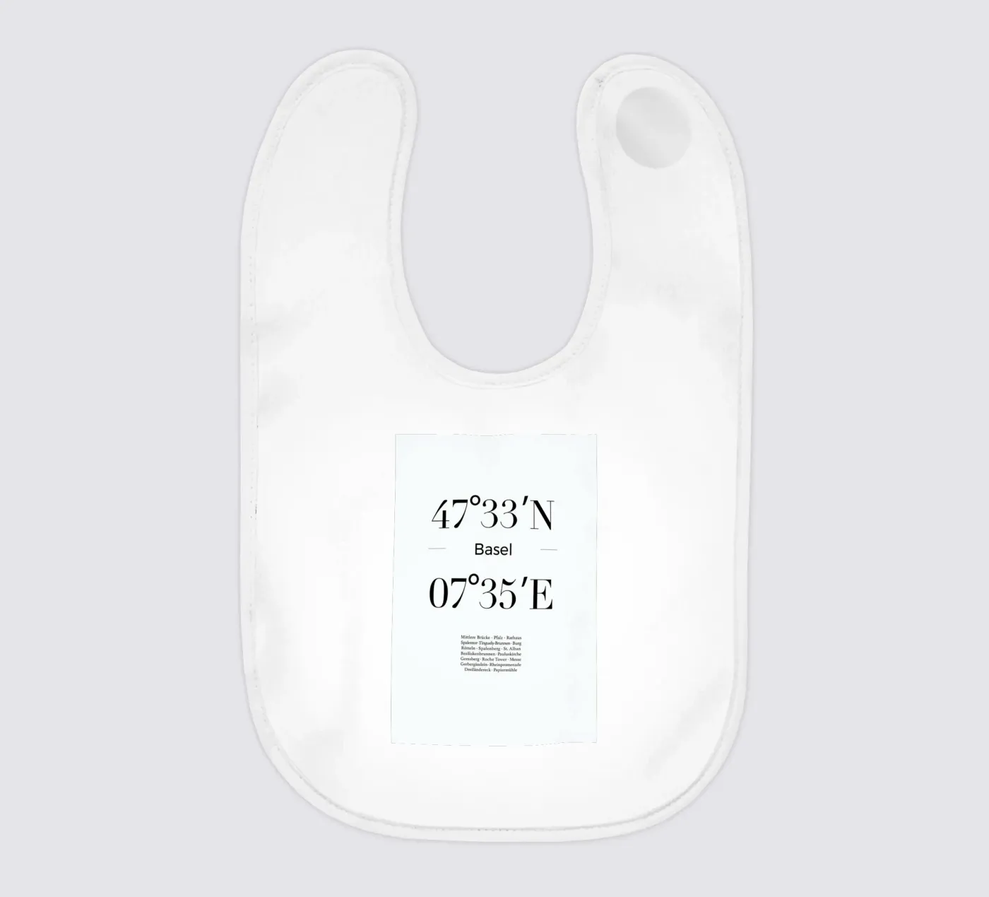 Basel baby slabbetje van Studio One