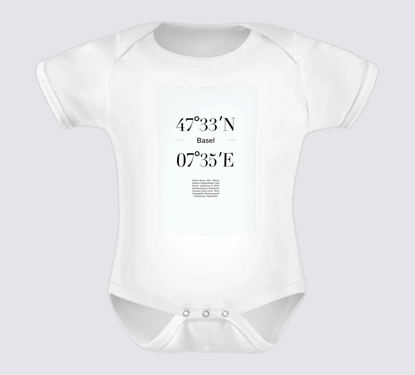 Basel body bébé de Studio One