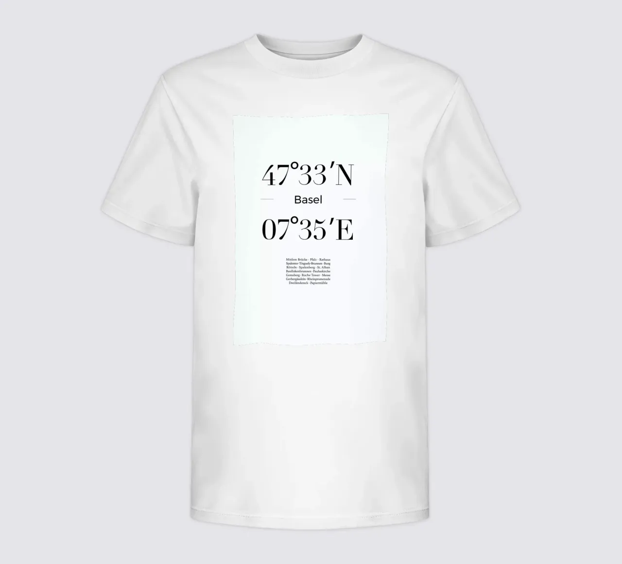 Basel kinder t-shirt van Studio One