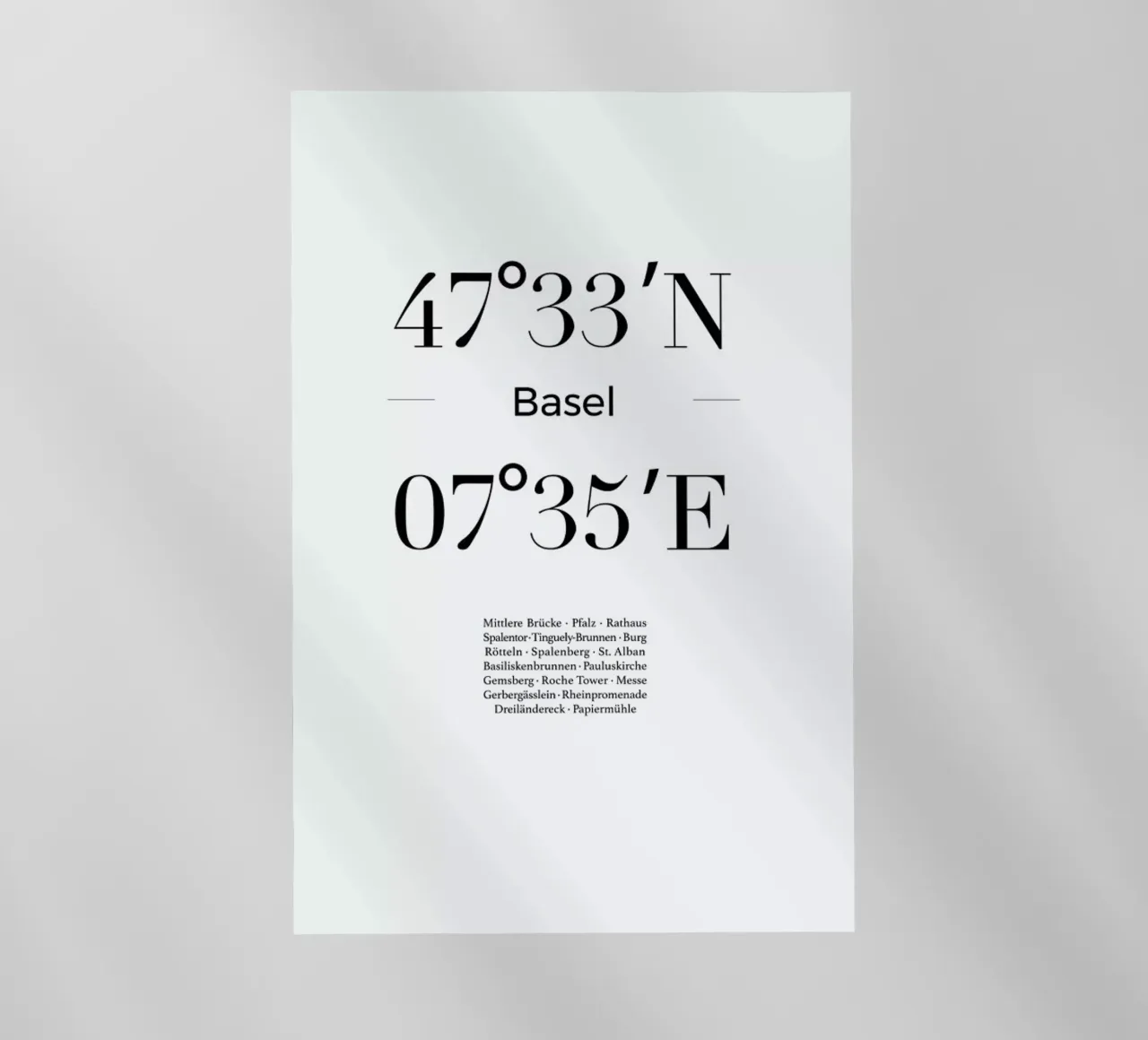 Basel pellicola backlit da Studio One