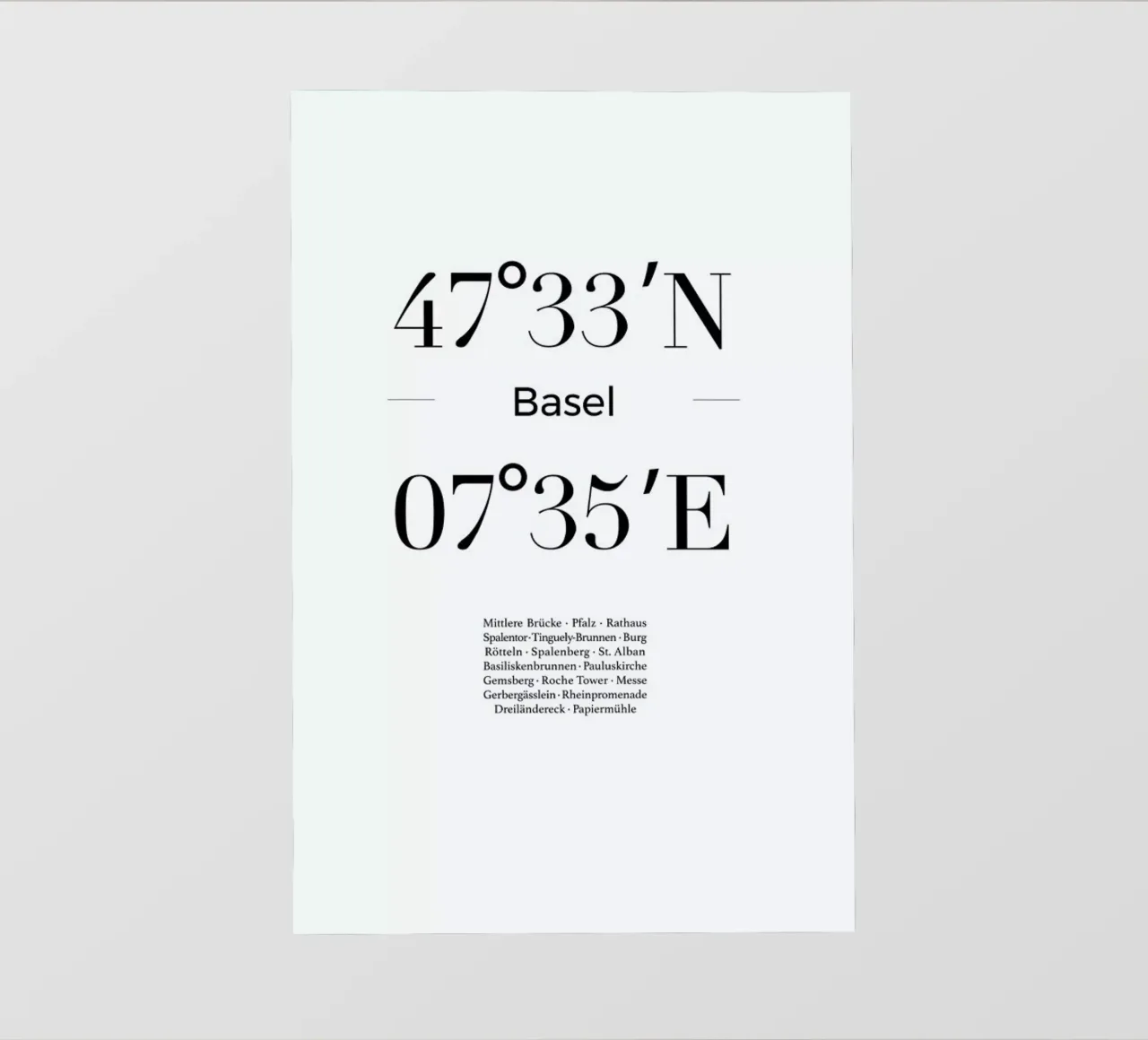 Basel pellicola backlit da Studio One