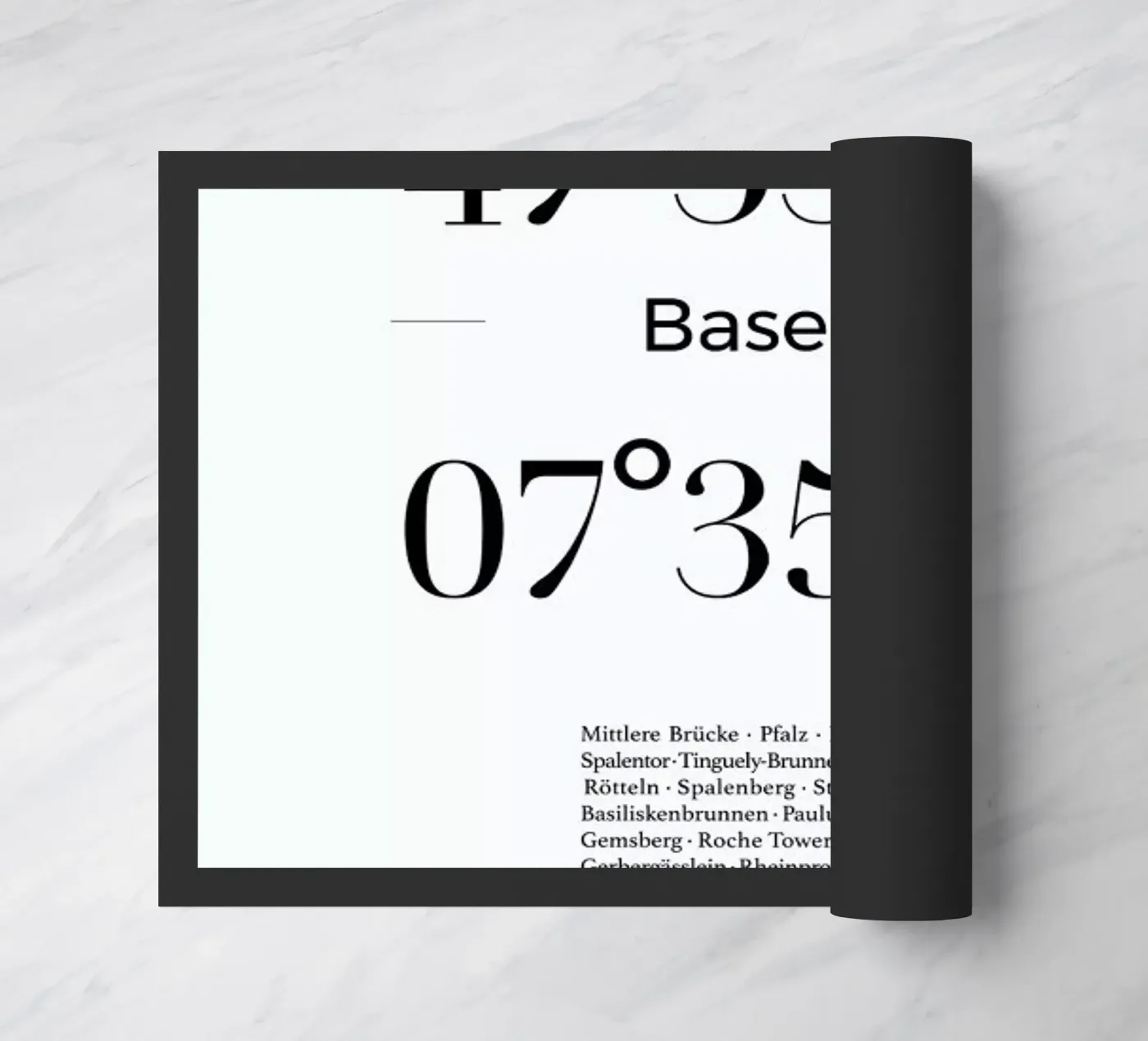 Basel Fußmatte von Studio One