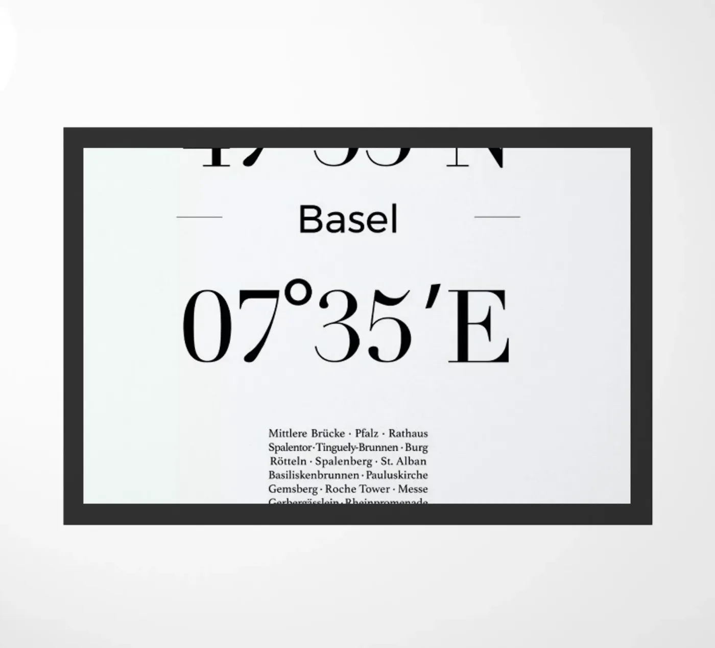 Basel deurmat van Studio One